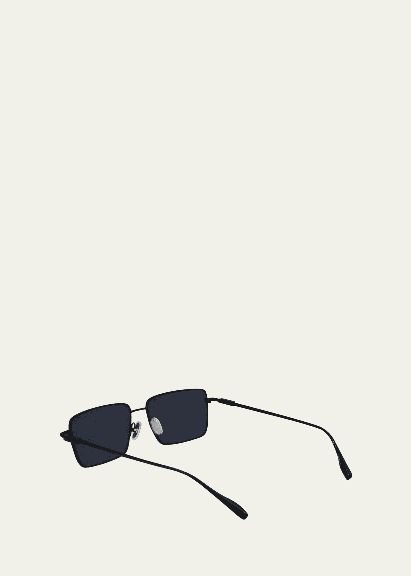 Ferragamo Men's Gancini Evolution Metal Rectangle Sunglasses Image 3 of 5