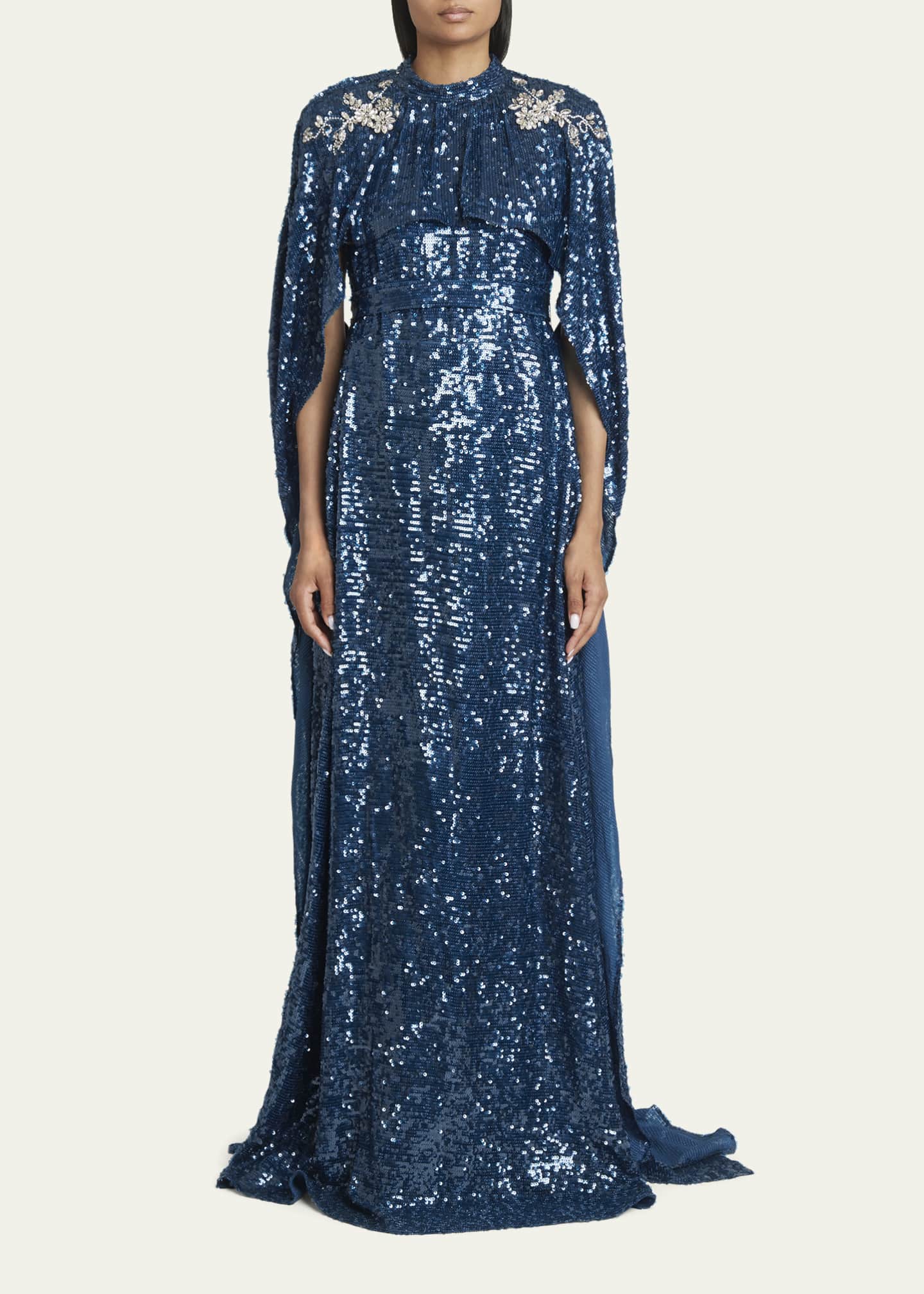 Cape hot sale effect dress