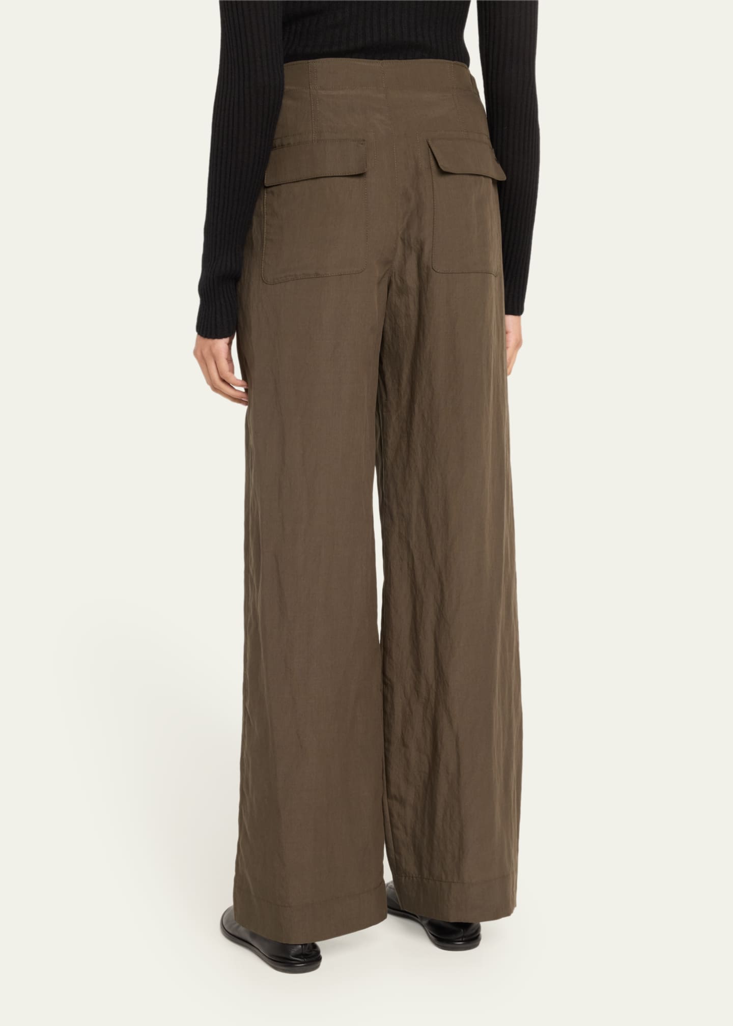 Vince Mid Rise Utility Drawstring Pants