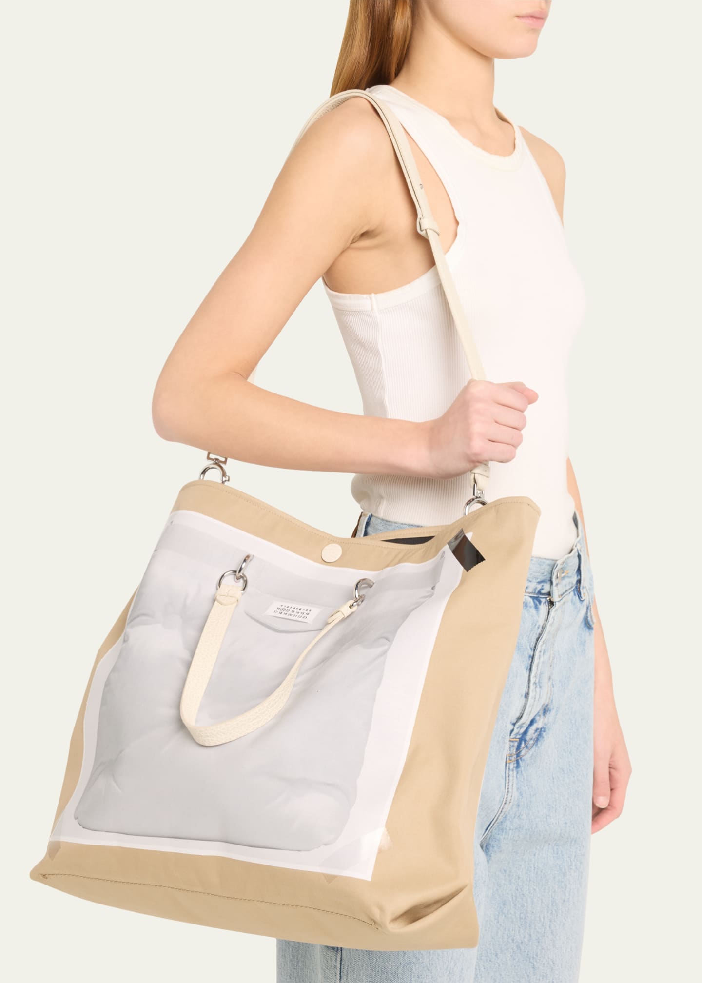 Maison Margiela Trompe L'oeil Glam Slam Tote Bag Image 2 of 5