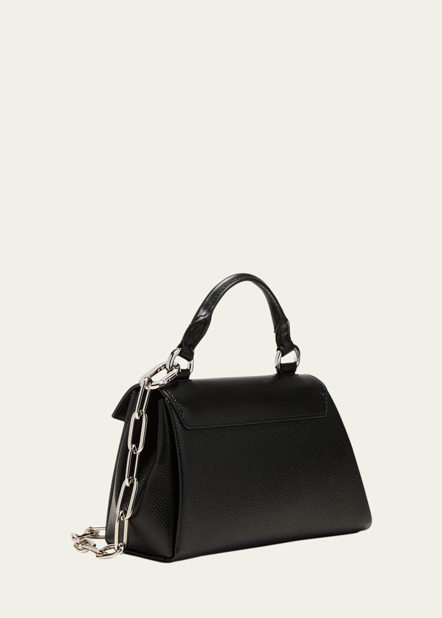 Maison Margiela Snatched Micro Asymmetric Top-Handle Bag Image 3 of 5
