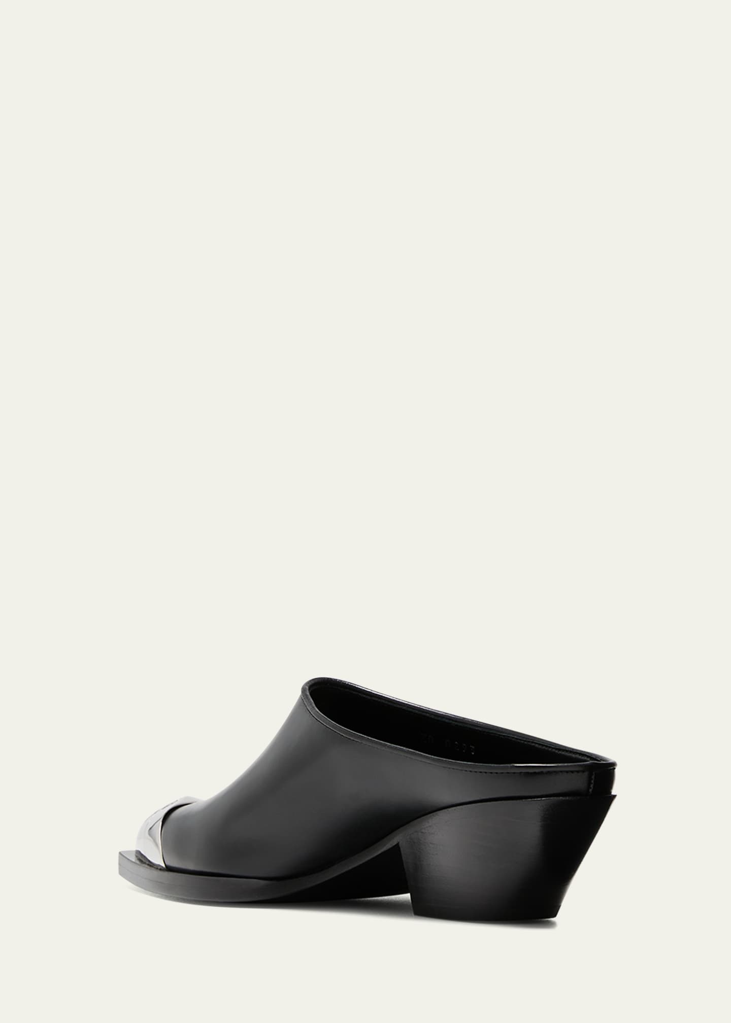 Givenchy 4G Metal-Toe Western Mules