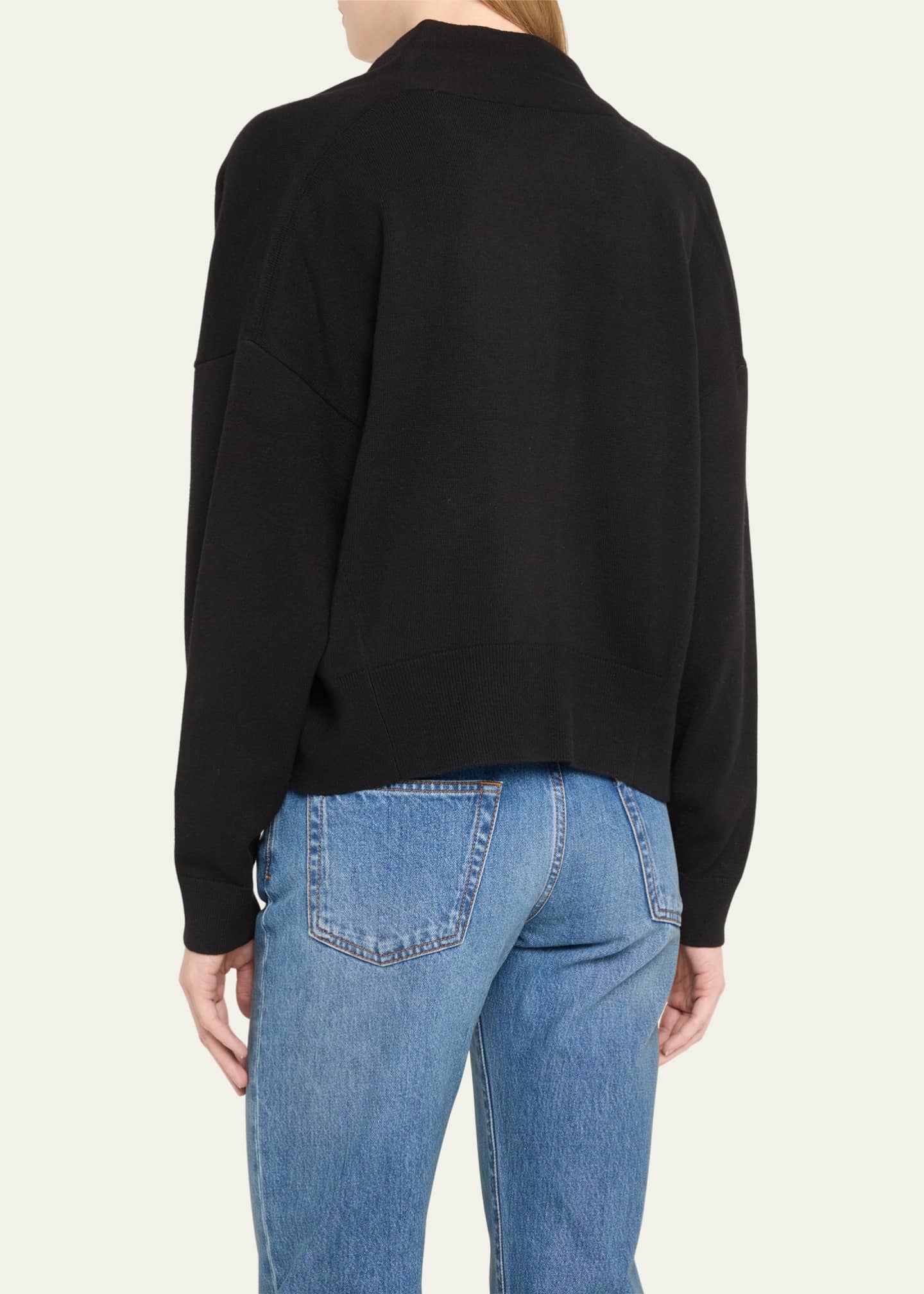 Vince drape front wool cardigan new arrivals