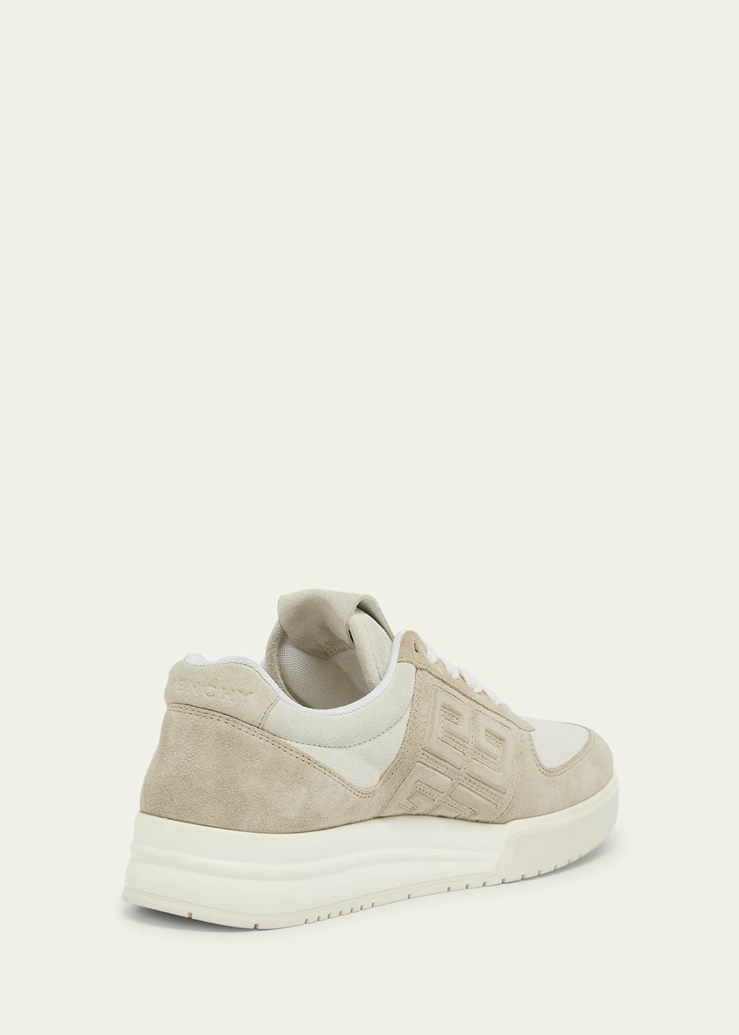 大人も着やすいシンプルファッション Givenchy G4 Mixed Leather Low-Top Sneakers - Bergdorf Goodman 靴