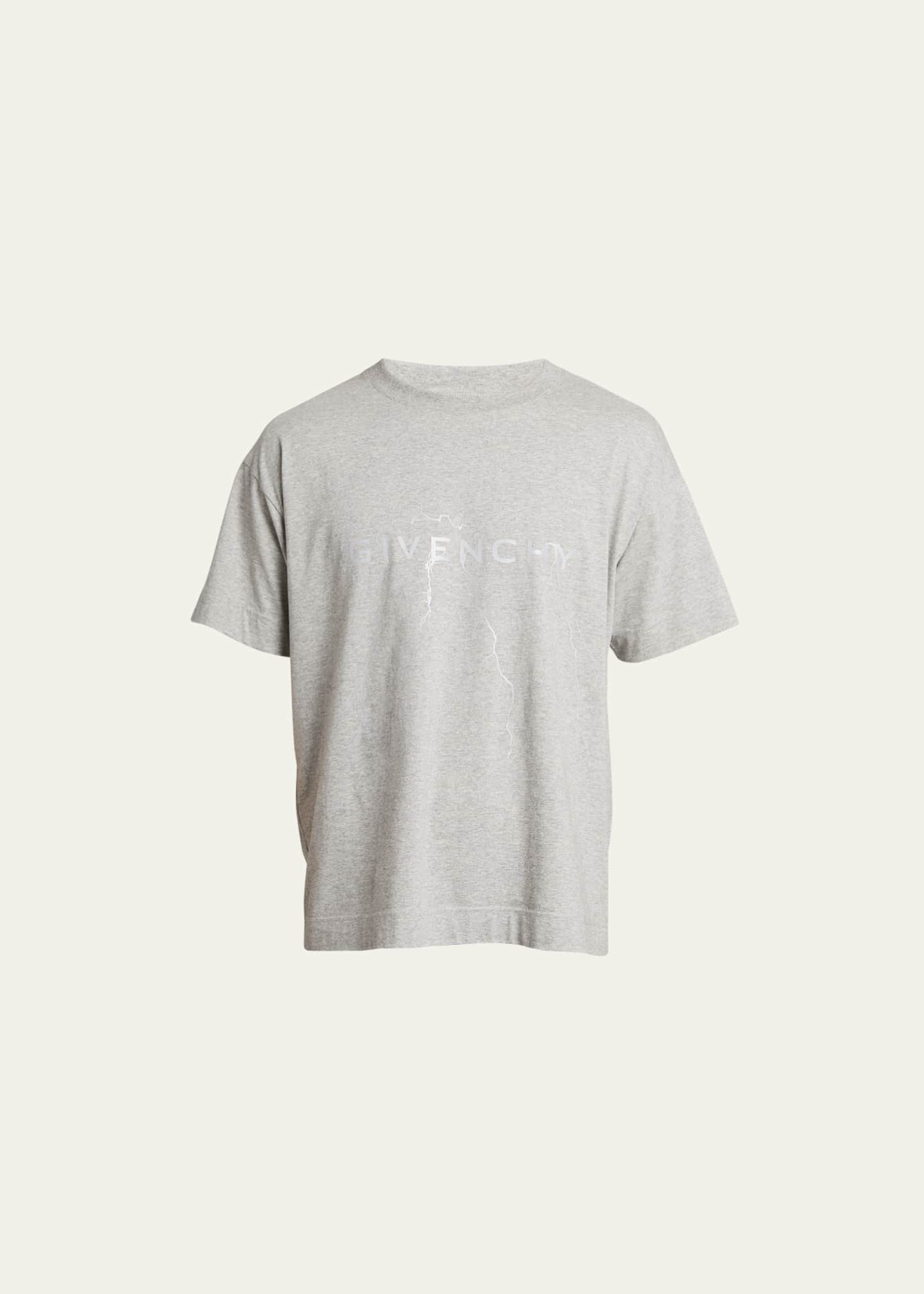 Givenchy Men's Basic Logo Crew T-Shirt - Bergdorf Goodman