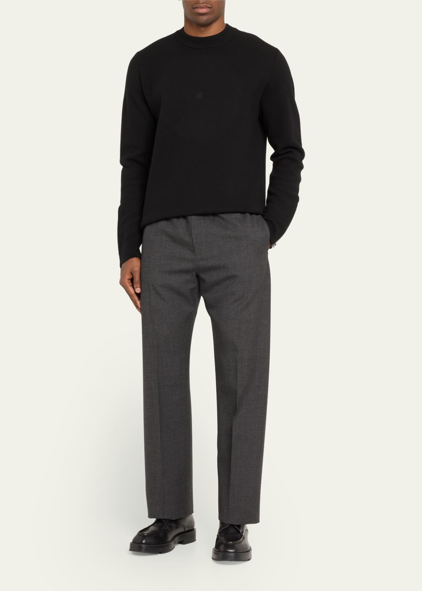 Givenchy Men's Front Logo-Print Sweatpants - Bergdorf Goodman