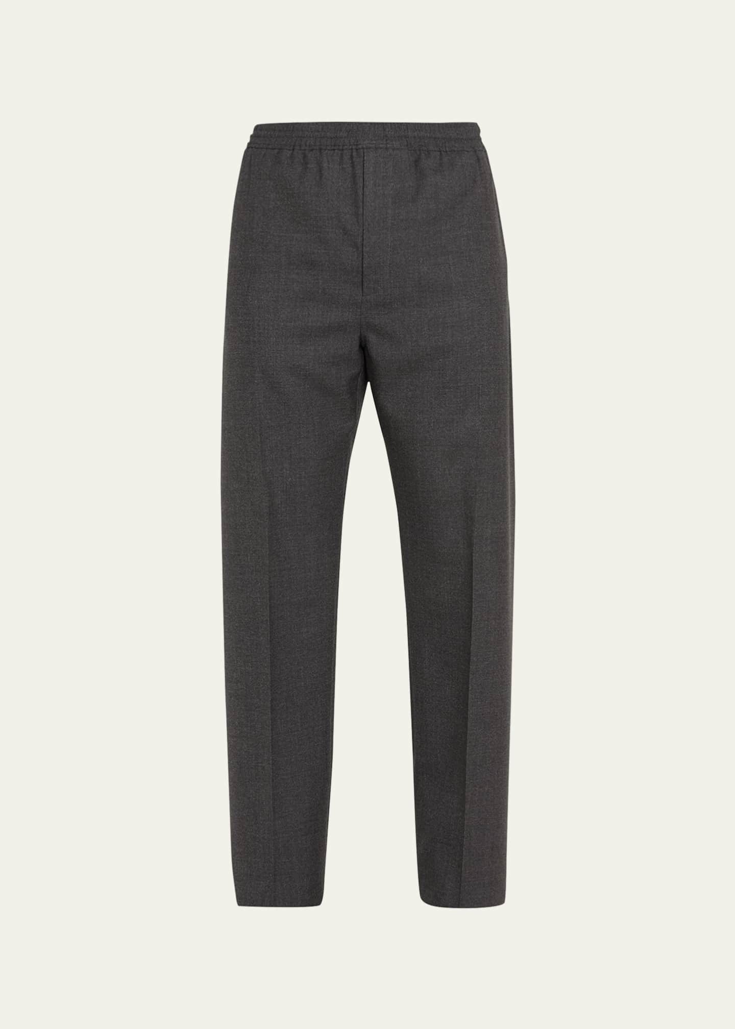 Vince Men's Solid Wool-Cashmere Jogger Pants - Bergdorf Goodman