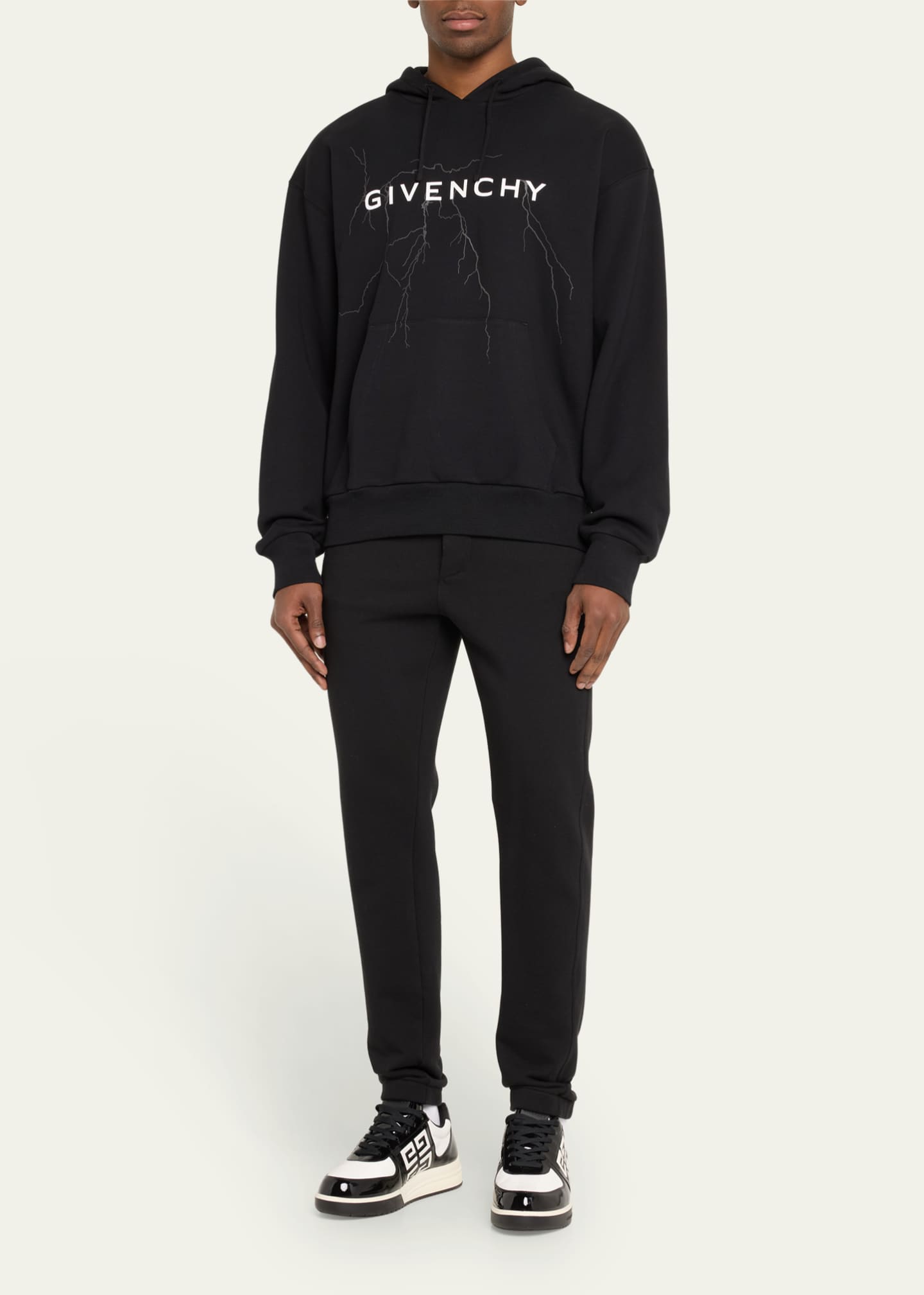 Givenchy Sweatshirt Men/ Unisex, (Black/ Red/ White), NWT, XXL