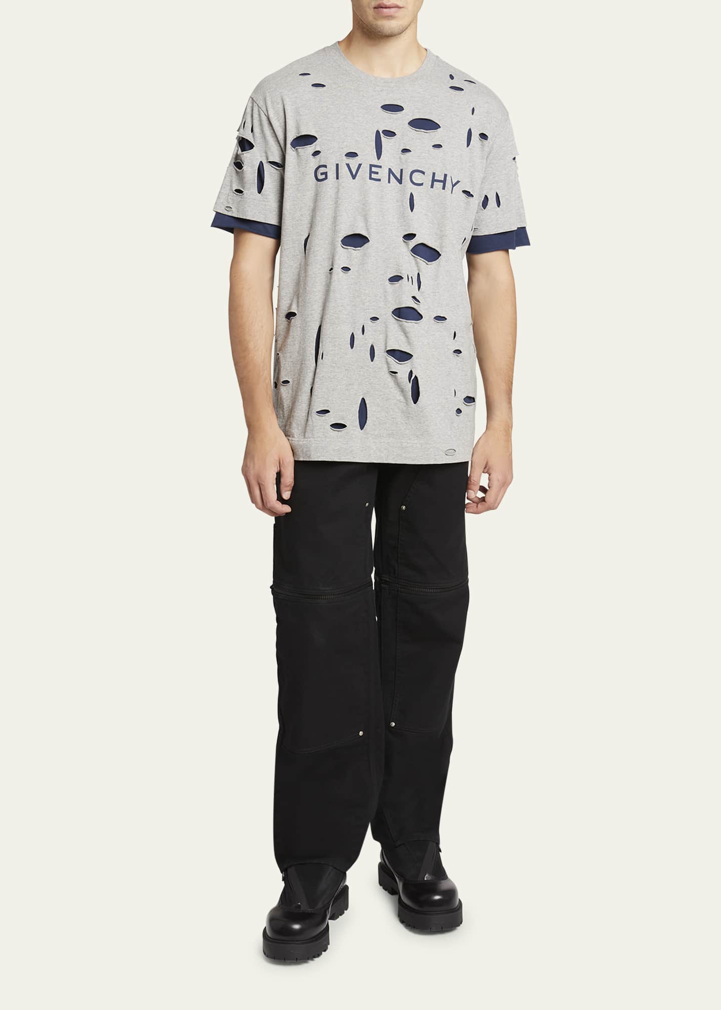 Givenchy destroyed shirt online