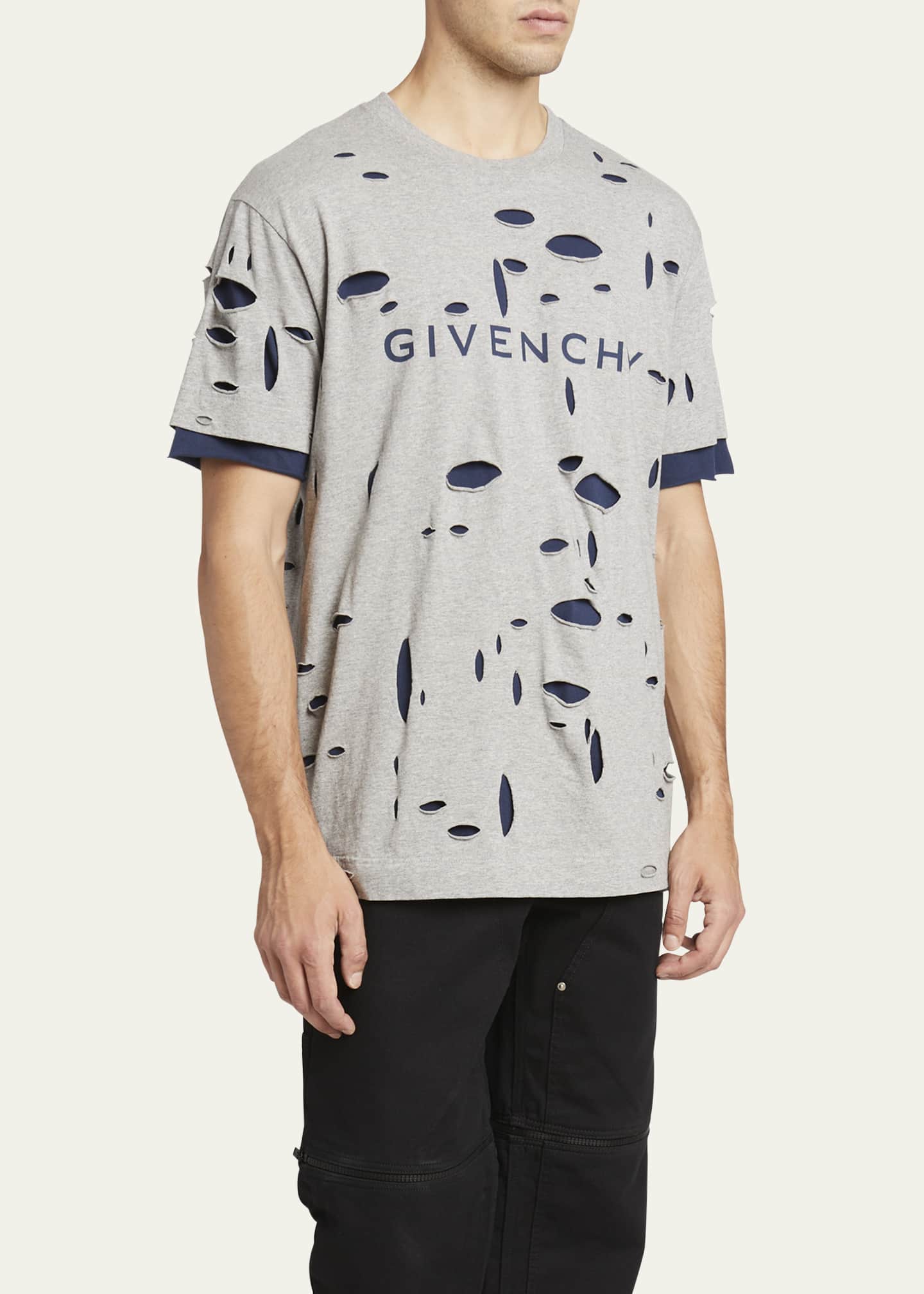Destroyed givenchy t shirt shop