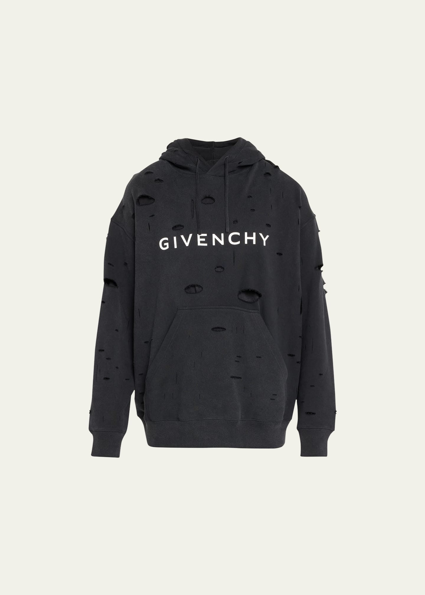 Givenchy Black Lace Insert Sweatshirt Givenchy