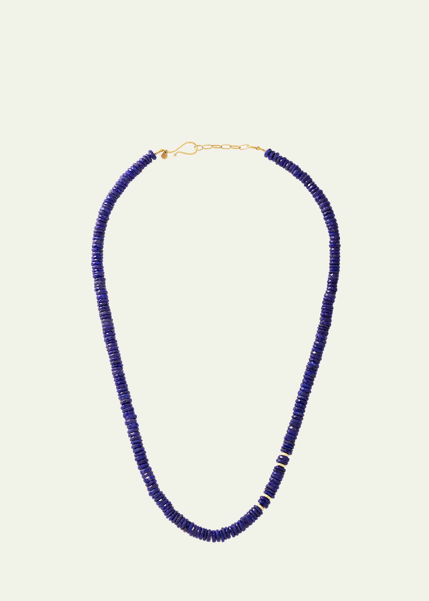 濃紺1サイズ 激レア ロング丈 90s Eskander Band collar Jorge Adeler Men's Lapis Lazuli Beaded Necklace - Bergdorf Goodman