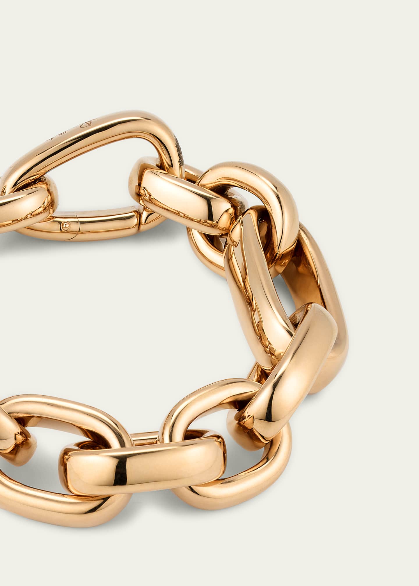 Pomellato 18K Rose Gold Iconica Bold Chain Link Bracelet Image 3 of 4