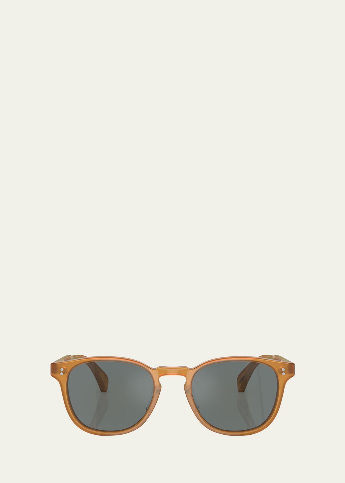 Oliver Peoples Finley Esq. Sun Acetate Round Sunglasses Bergdorf
