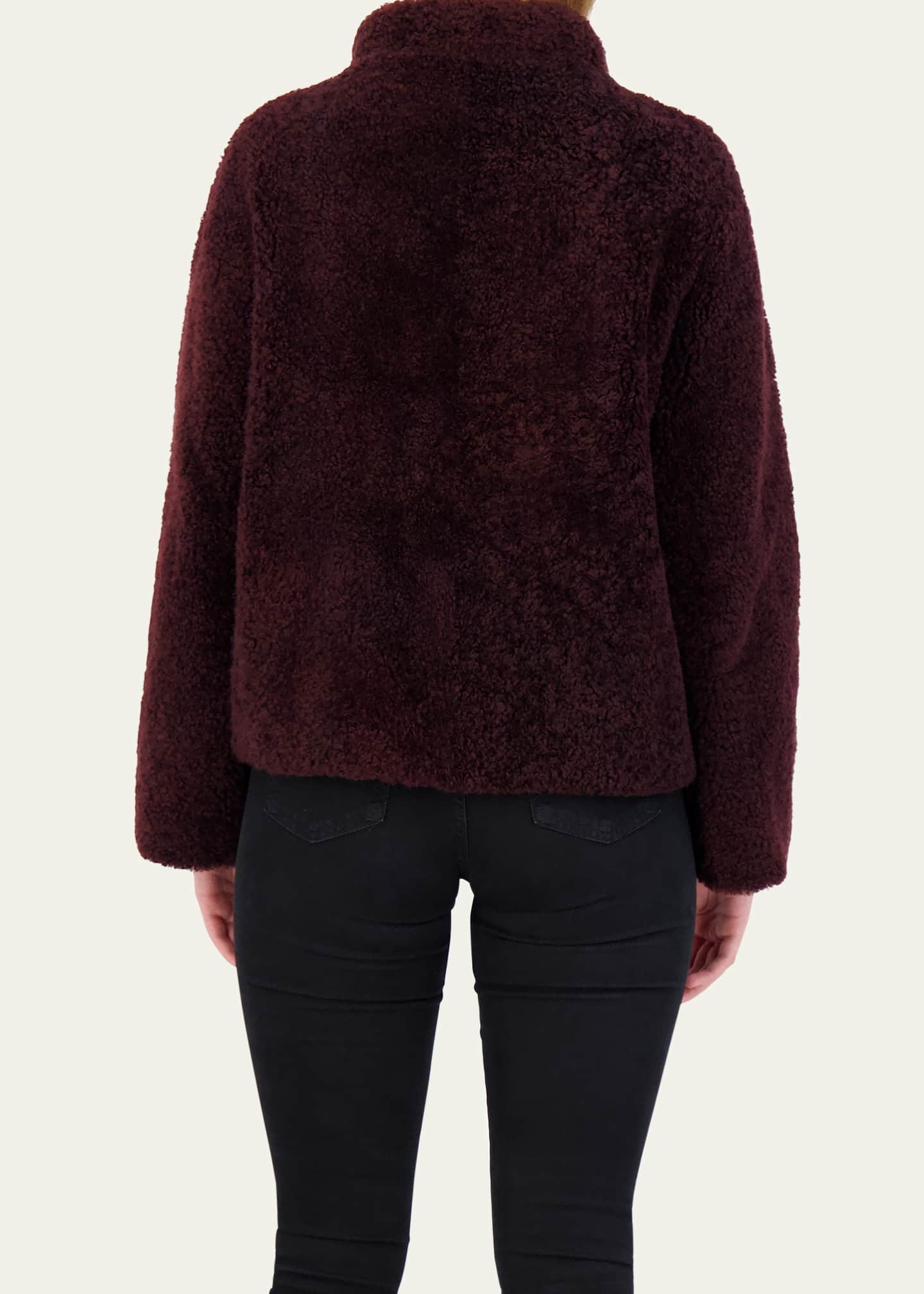 Gorski Sheared Cashmere Goat Overcoat Image 3 of 5