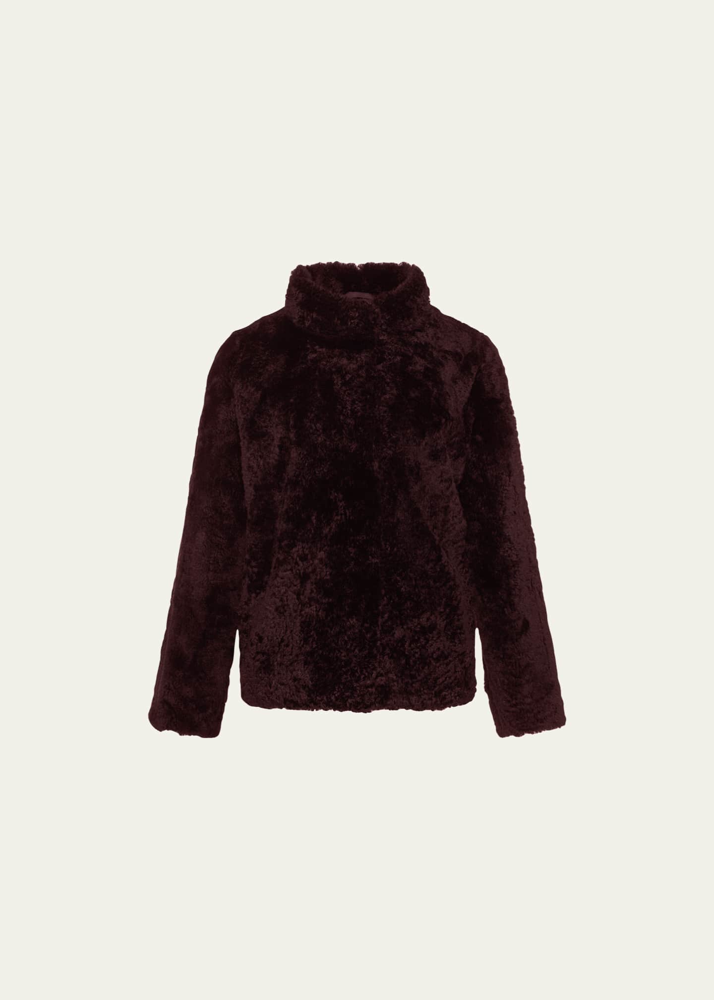 Gorski Sheared Cashmere Goat Overcoat Image 1 of 5