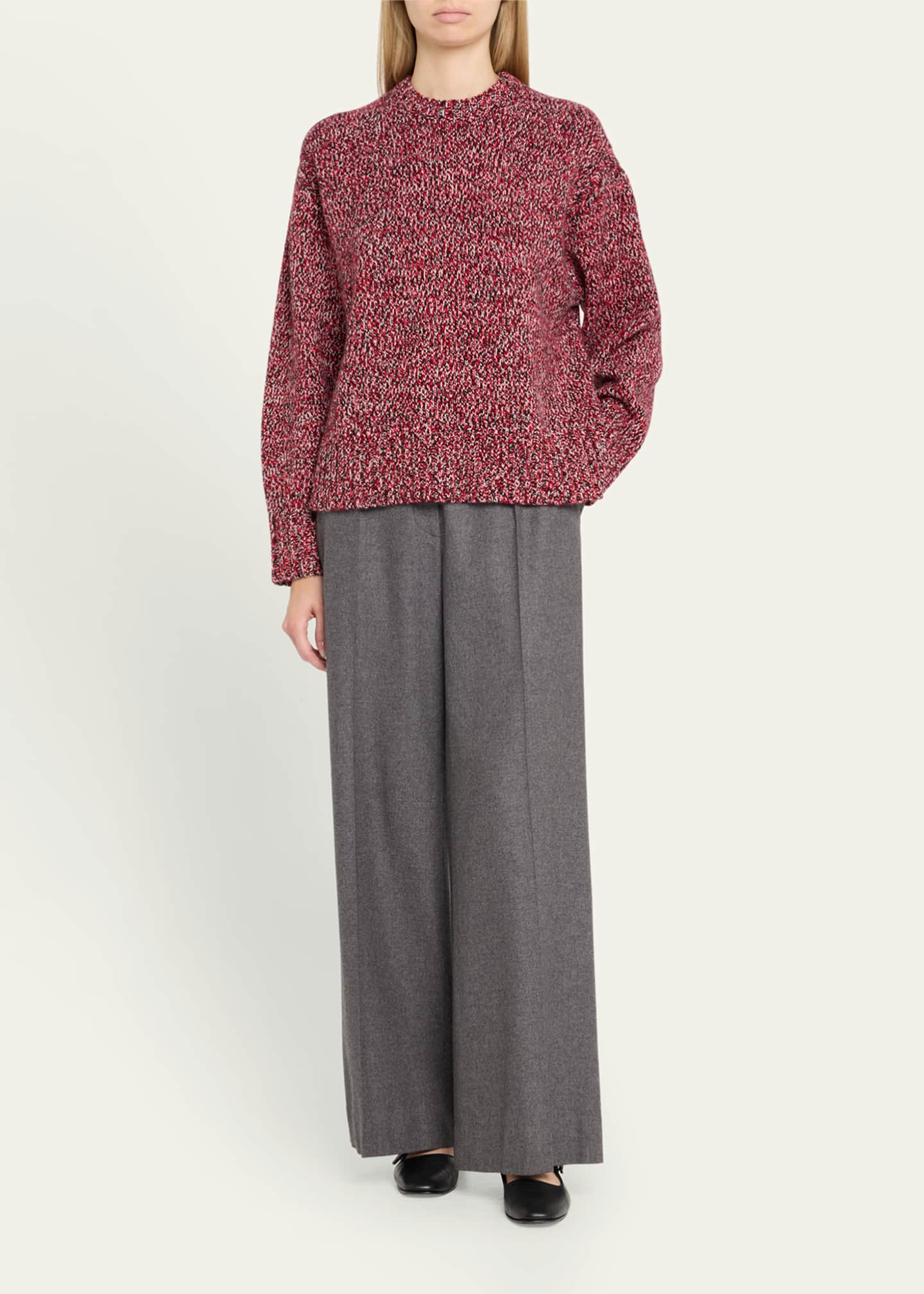 Guest in Residence Cozy Cashmere Crewneck Sweater Image 2 of 5