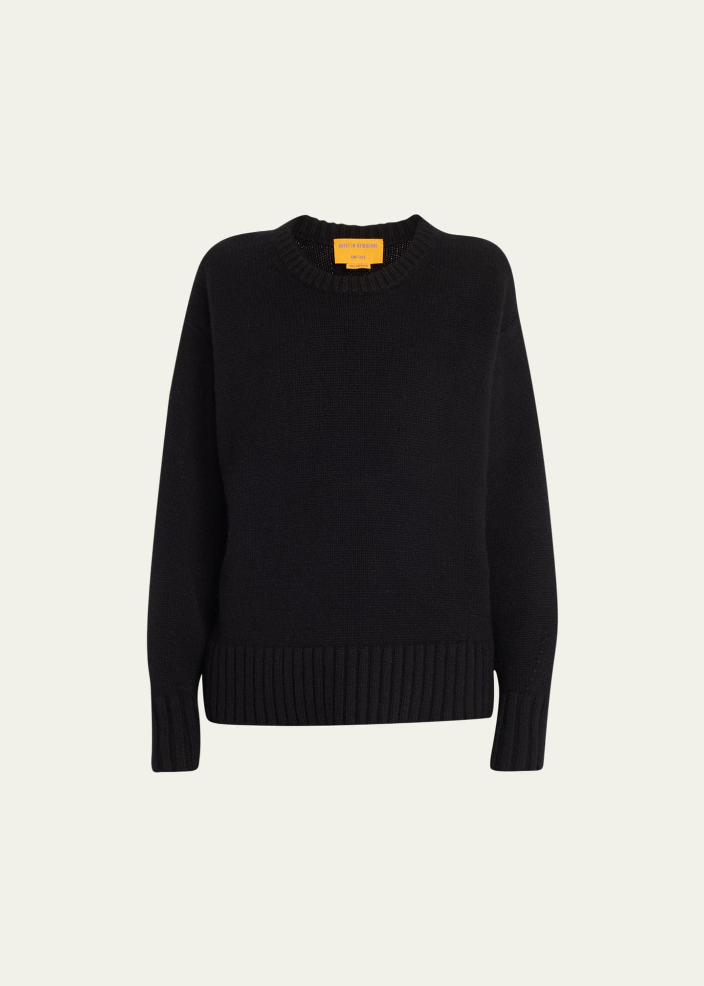 Guest in Residence Cozy Cashmere Crewneck Sweater Image 1 of 5