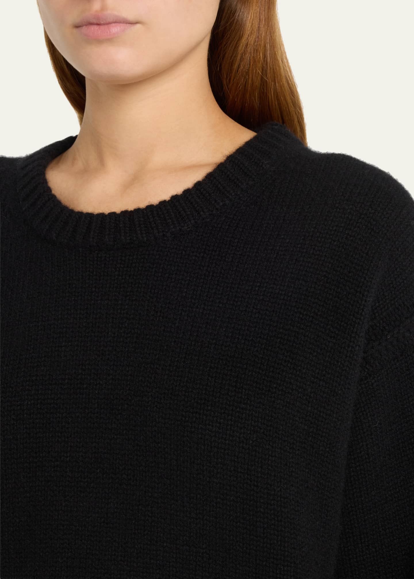 Guest in Residence Cozy Cashmere Crewneck Sweater Image 5 of 5