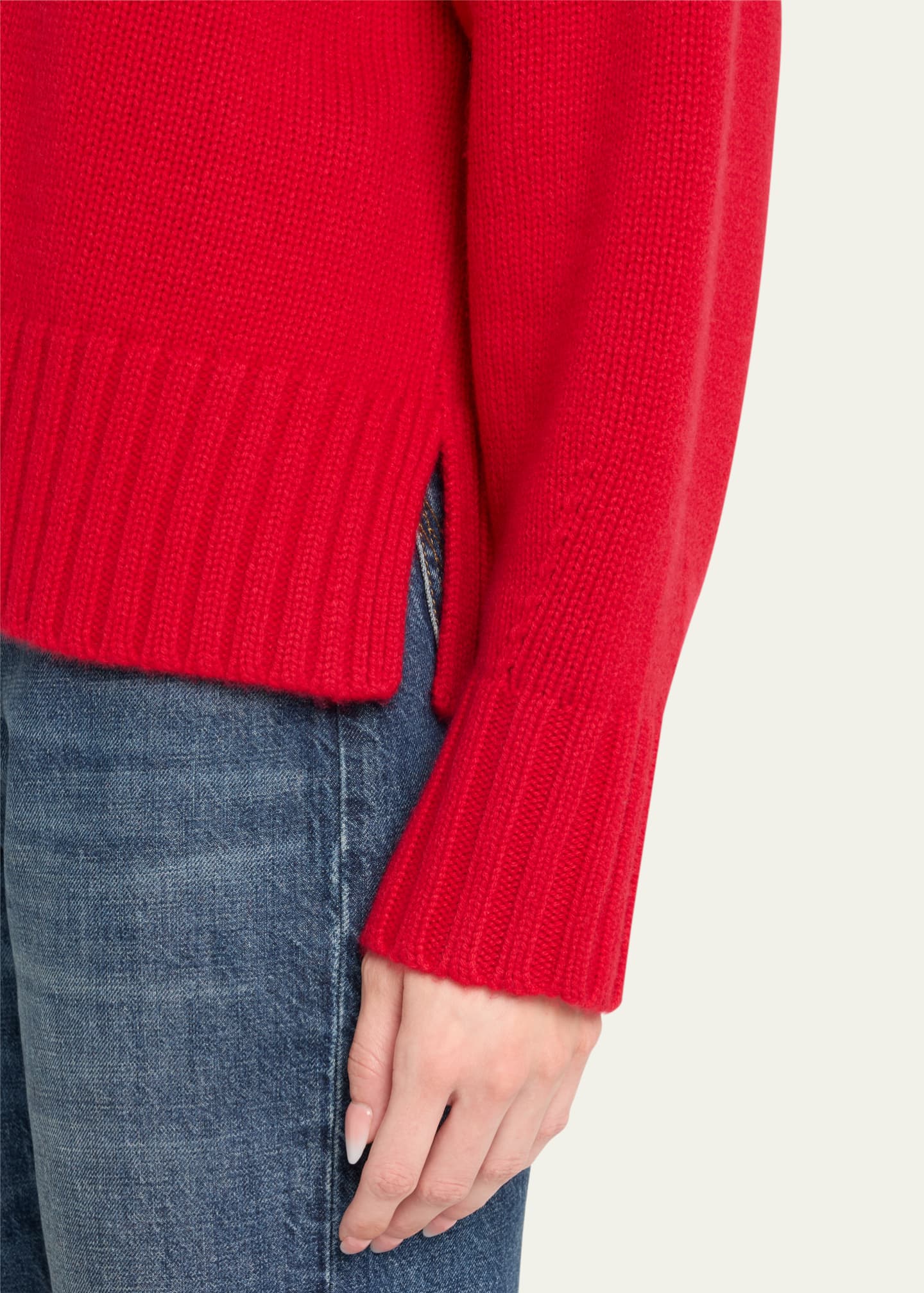 Guest in Residence Cozy Cashmere Crewneck Sweater Image 5 of 5