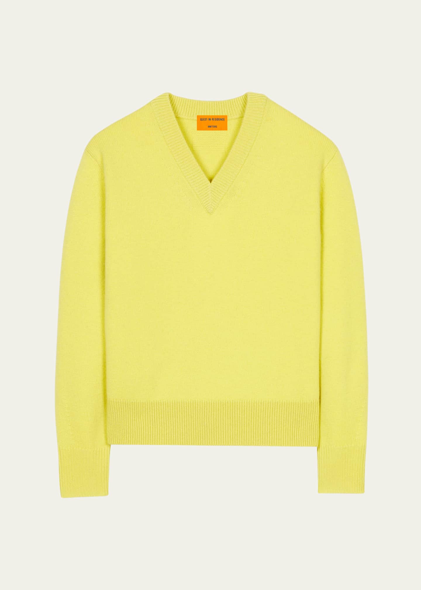 Guest in Residence The V Cashmere Pullover Sweater Image 1 of 5