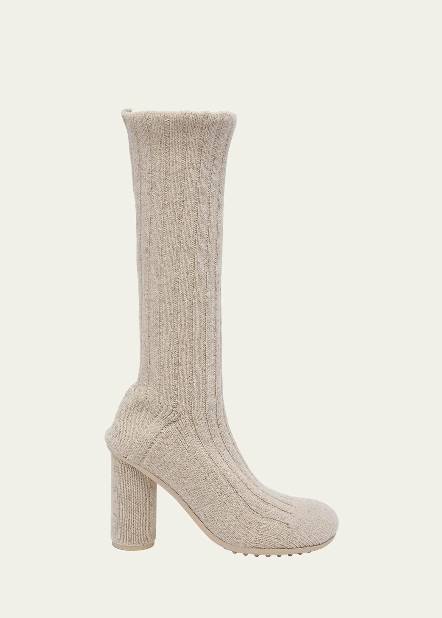 Bottega Veneta Atomic Wool Tall Sock Boots