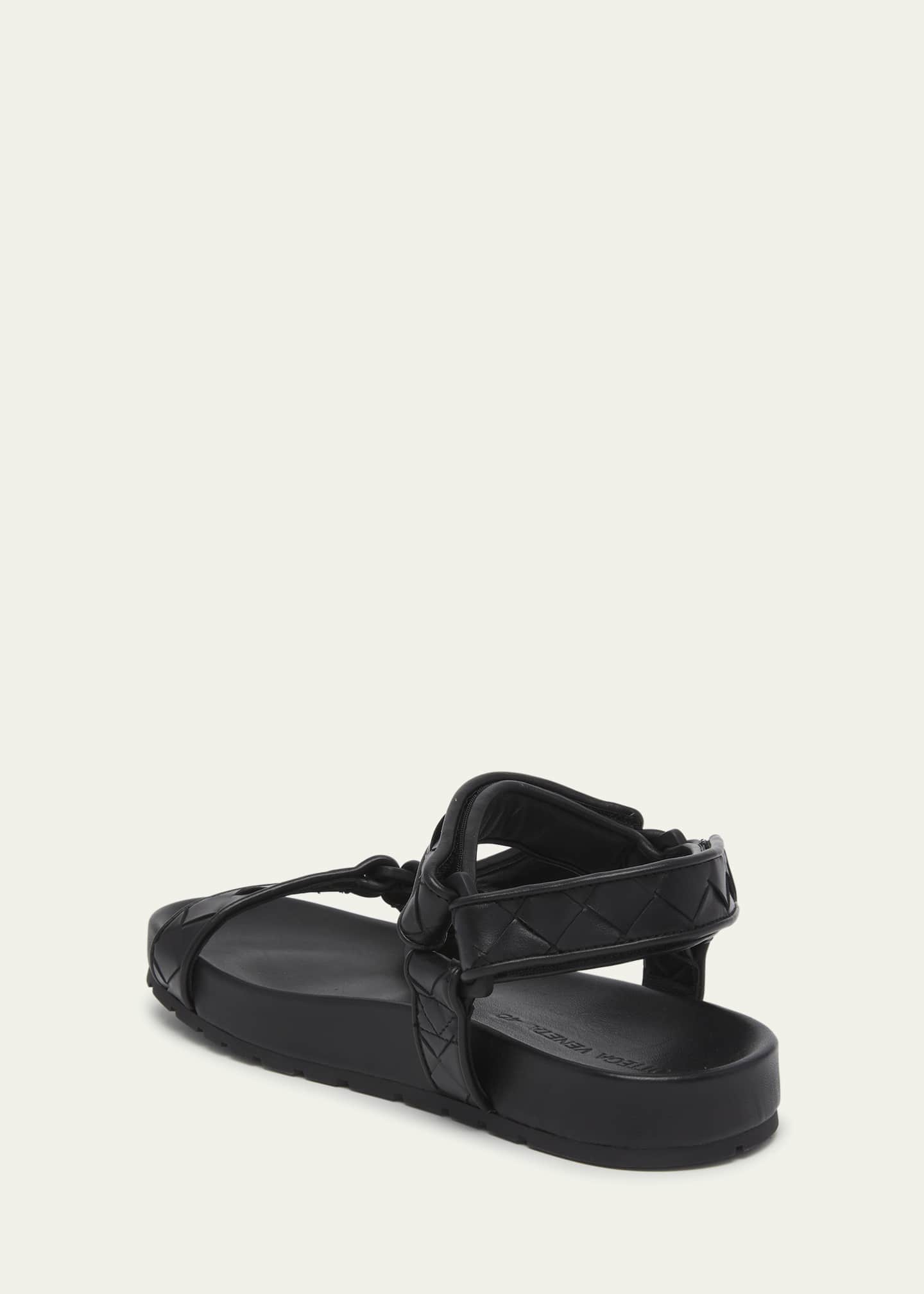 【関税＆送料込み】Bottega Veneta Trip Leather Sandals SS24R_BOTTEGA_VENETA_TRIPFLATT