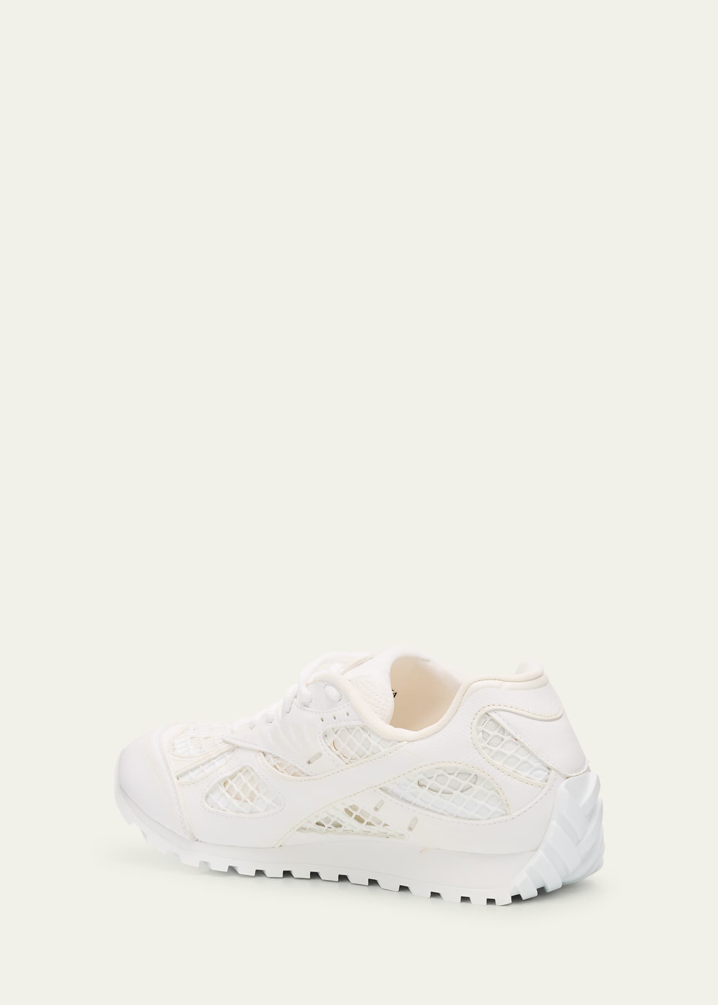 Bottega Veneta Orbit Metallic Net Runner Sneakers Image 4 of 6