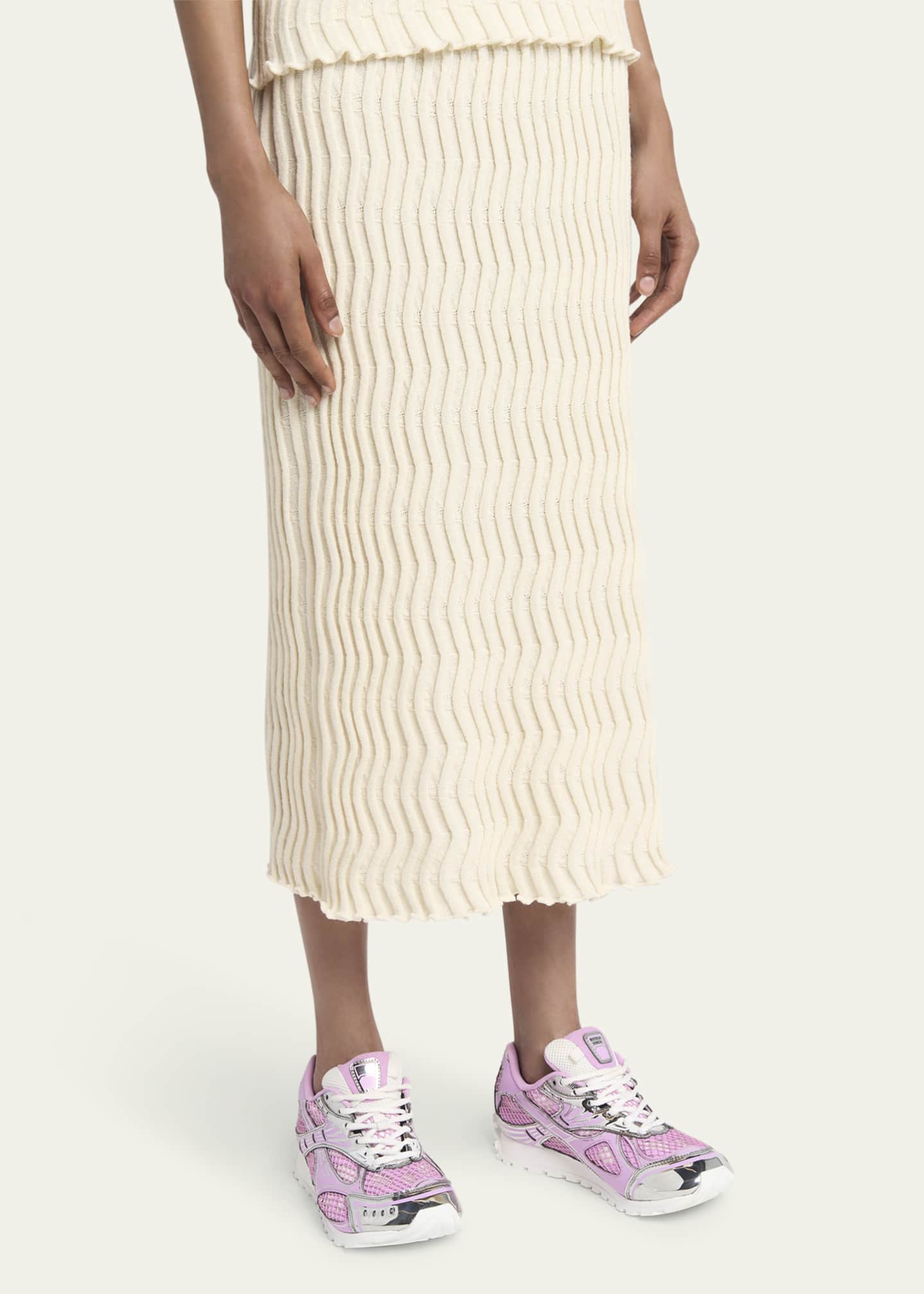 Orbit Metallic Net Runner Sneakers