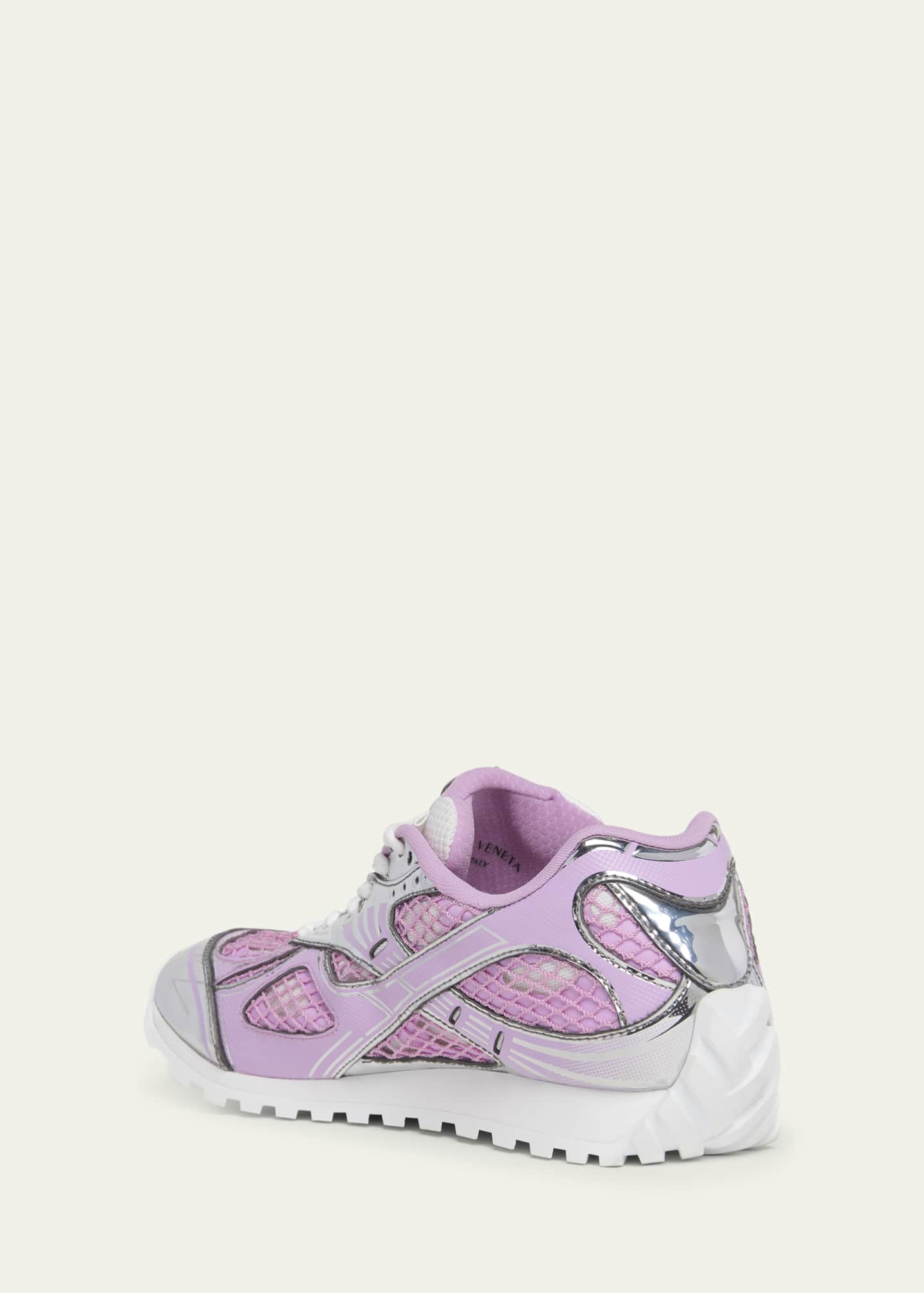 Orbit Metallic Net Runner Sneakers