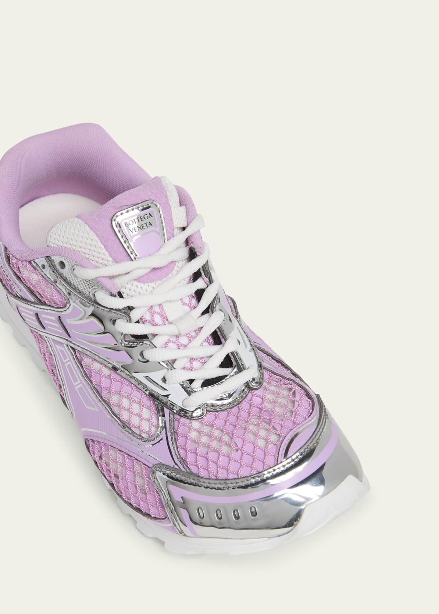 Orbit Metallic Net Runner Sneakers