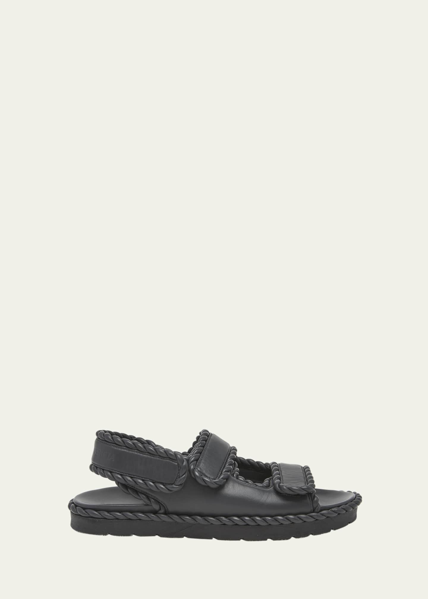 Bottega veneta leather sandals clearance