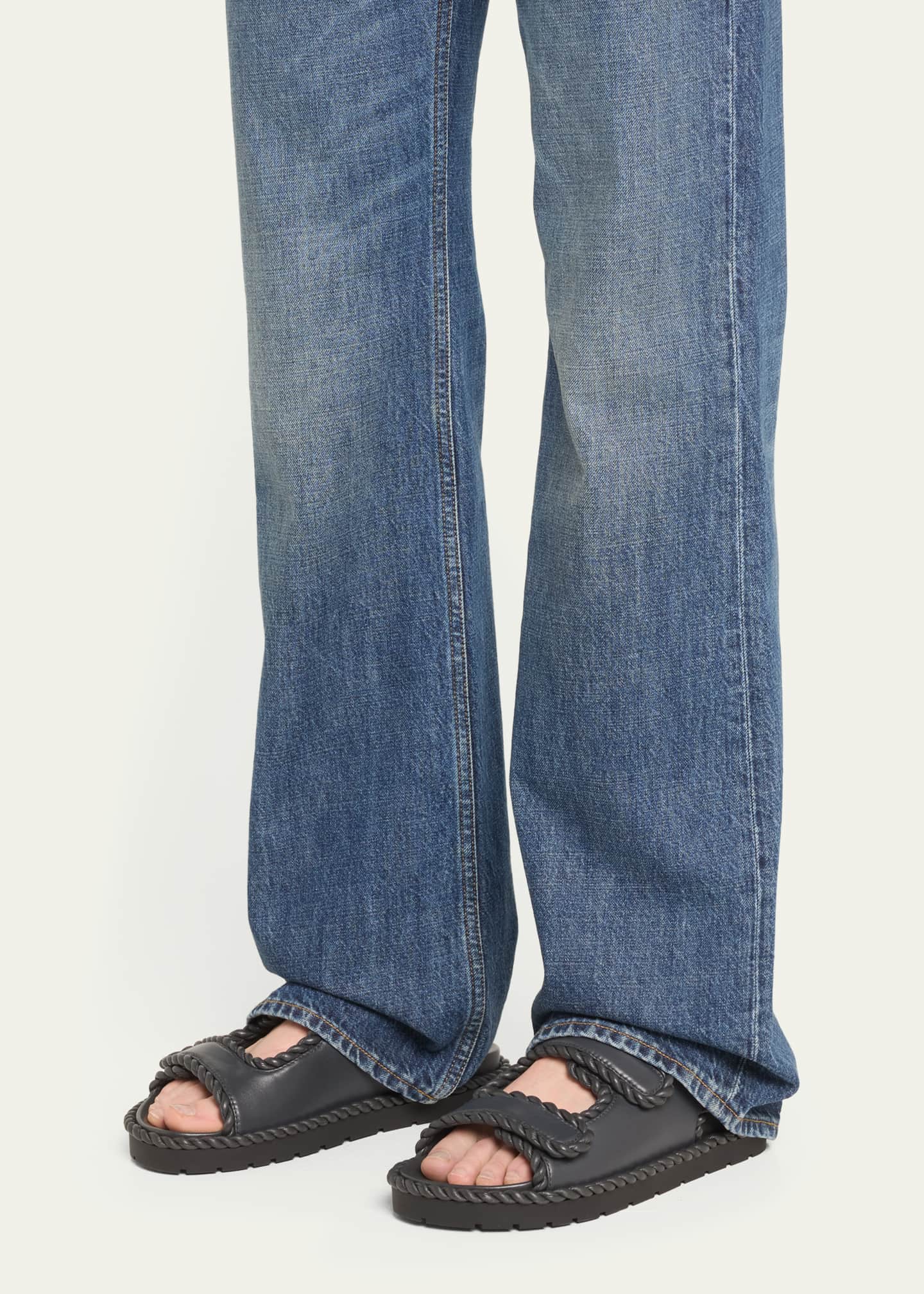 Jack Leather Braid Dual-Band Sandals