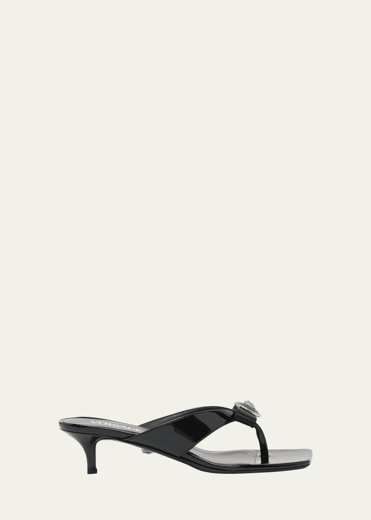 Versace medusa thong sandals top