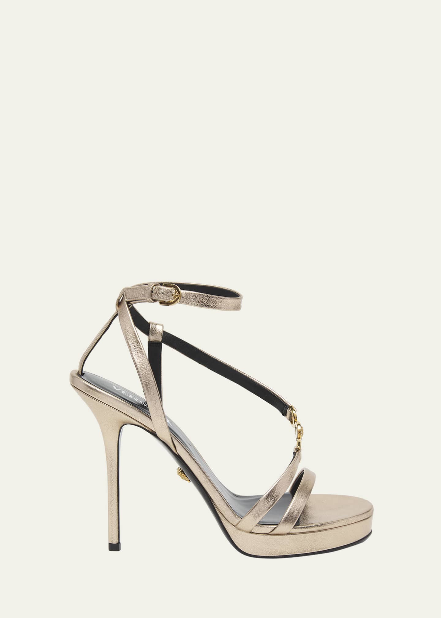 Versace strappy heels deals