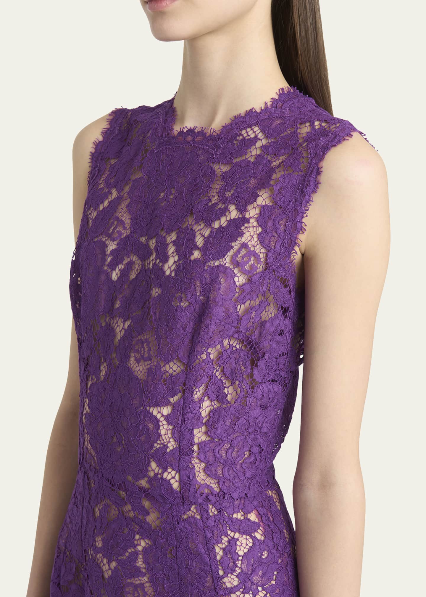 chinese dress ladies Ever-Pretty Asymmetrical Midi Lace Summer Formal Wedding Guest Dress with Short Sleeve main image 0
