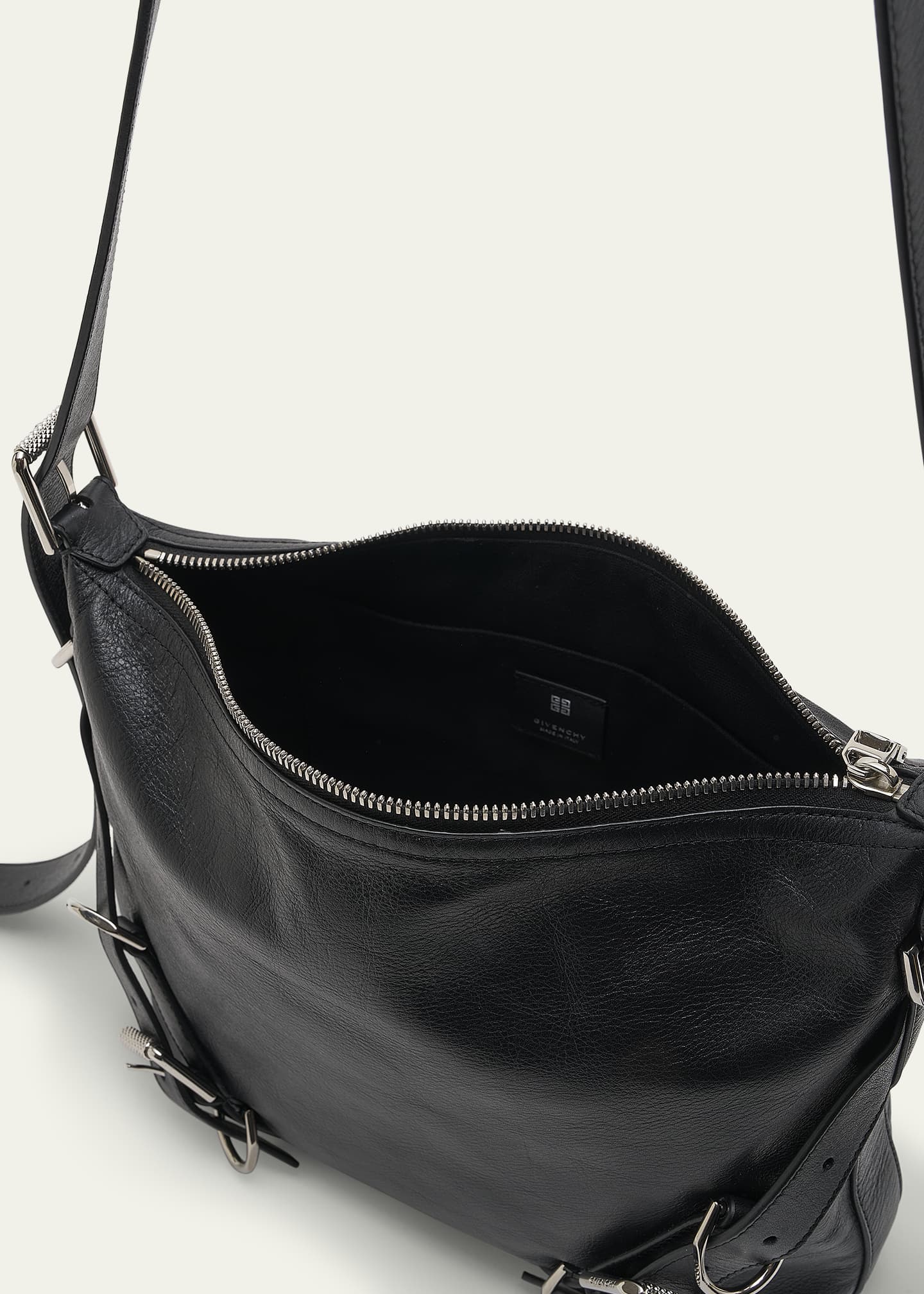 Givenchy Men's Voyou Leather Crossbody Bag - Bergdorf Goodman