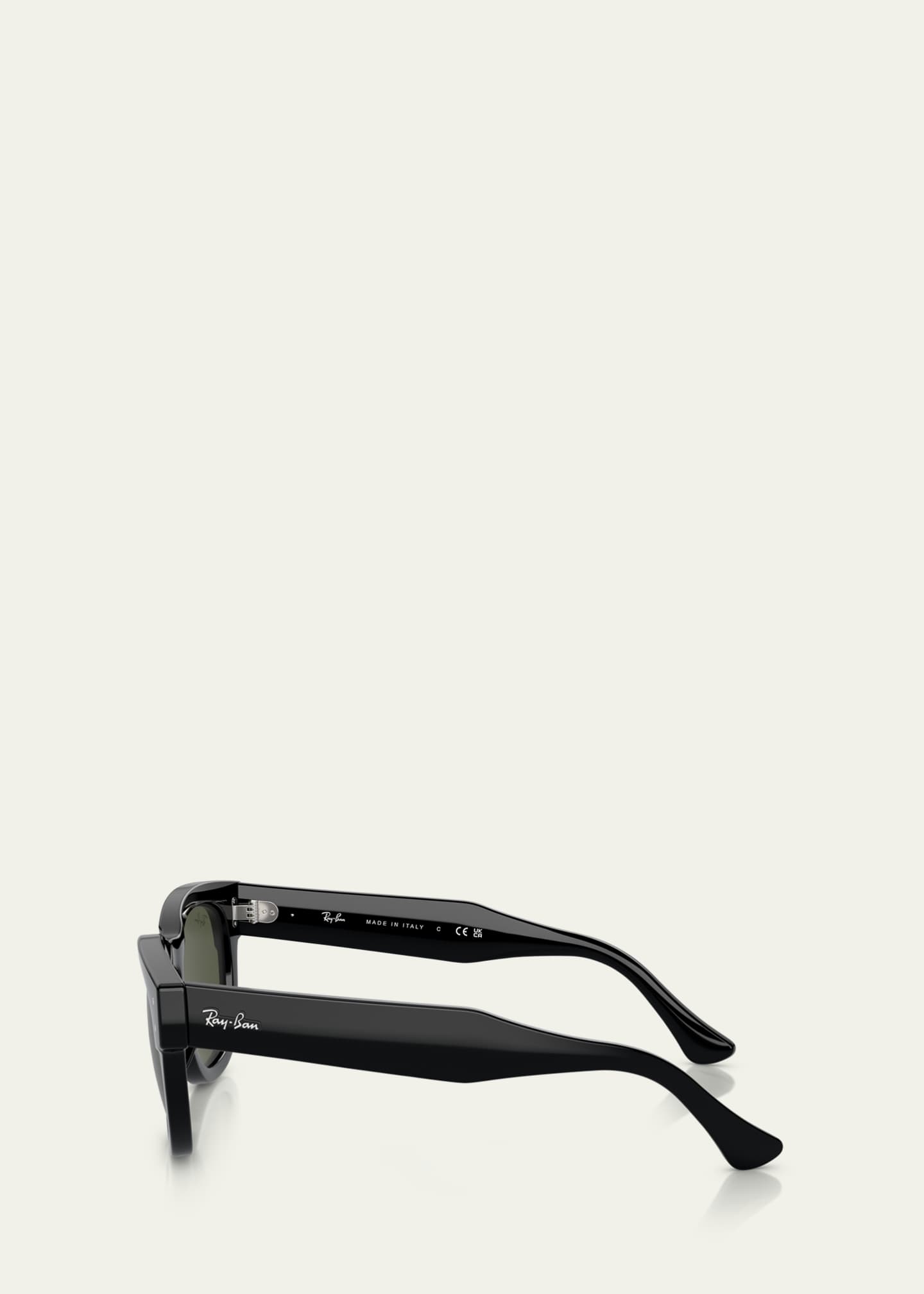 Ray-Ban Mega Hawkeye Plastic Square Sunglasses, 53MM - Bergdorf