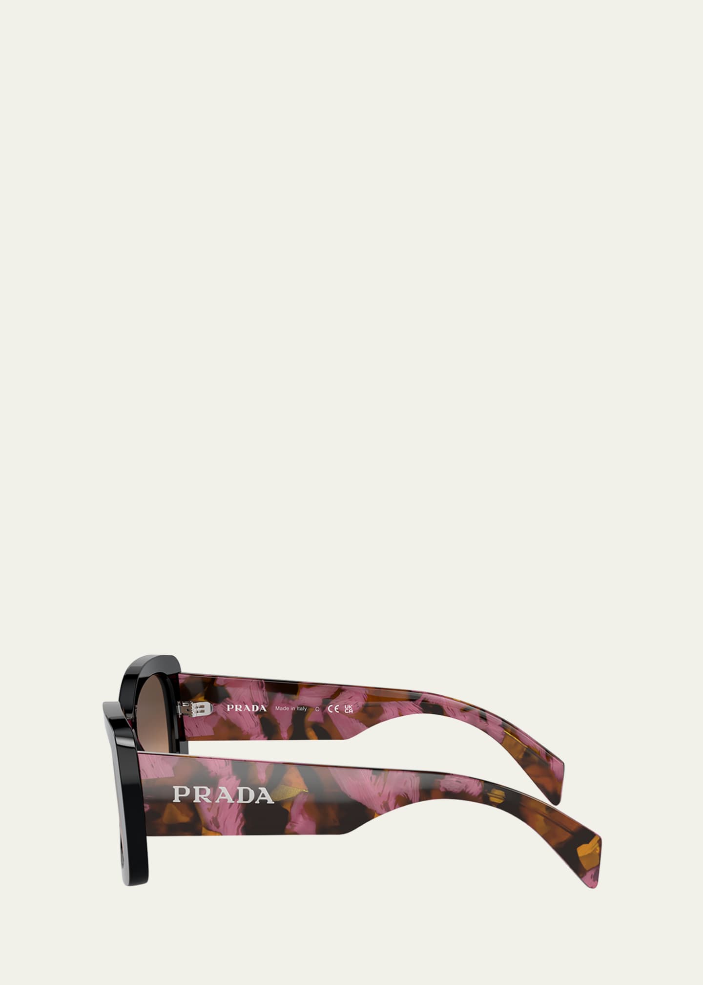 Prada Gradient Acetate Oval Sunglasses Bergdorf Goodman