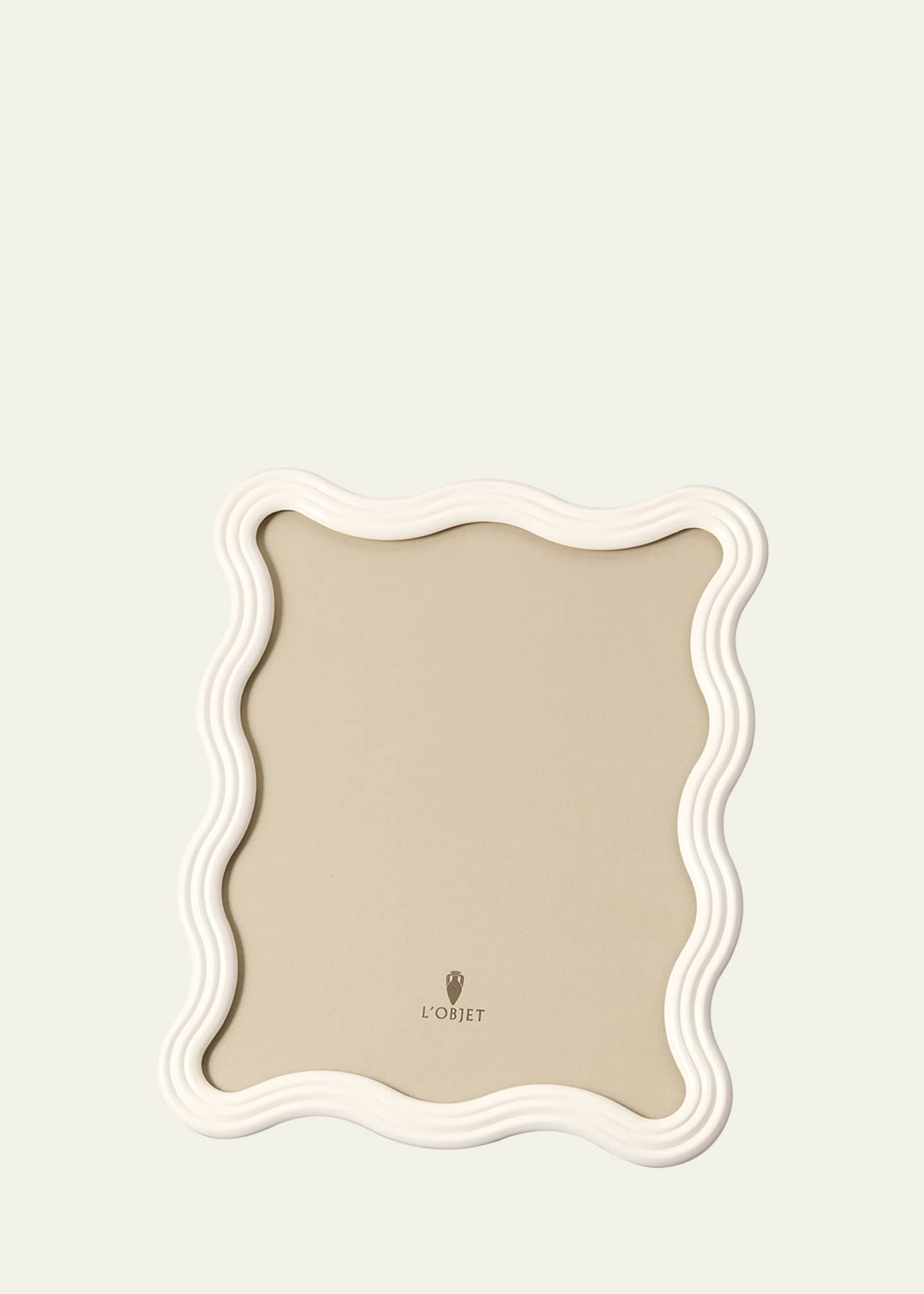 L'Objet Ripple Enamel Photo Frame, 8" x 10" Image 1 of 2