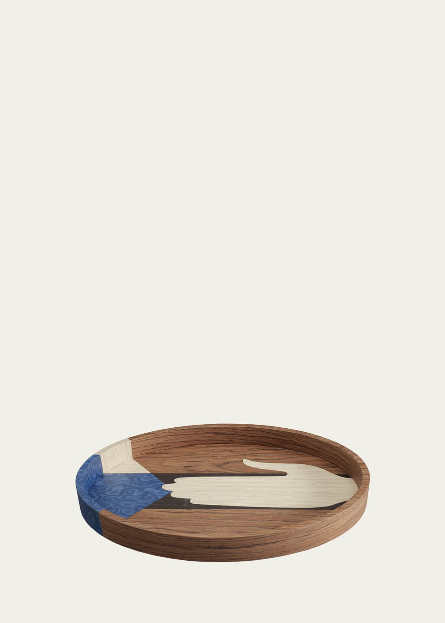L'Objet Edgar Oval Tray Image 2 of 3