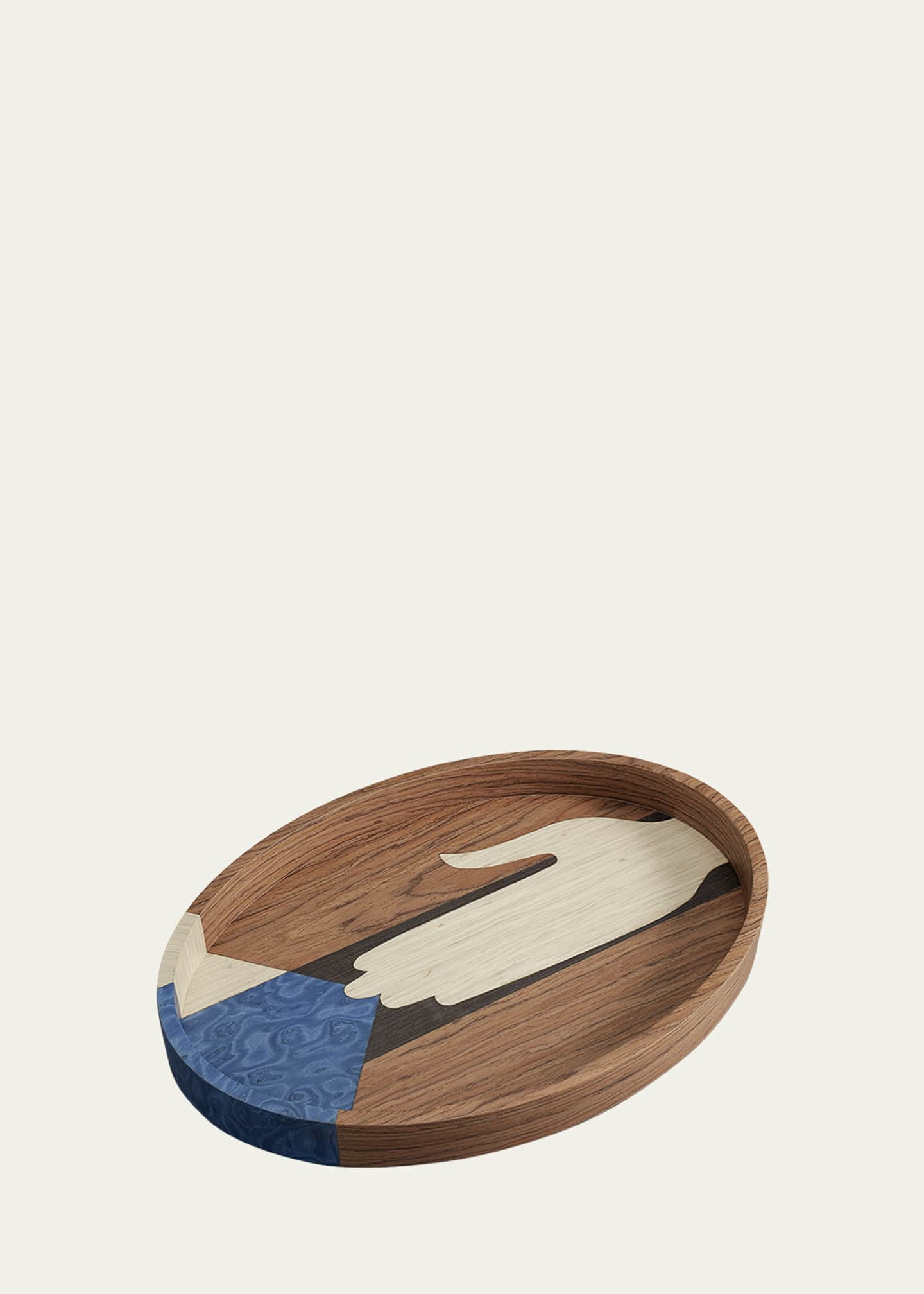 L'Objet Edgar Oval Tray Image 3 of 3