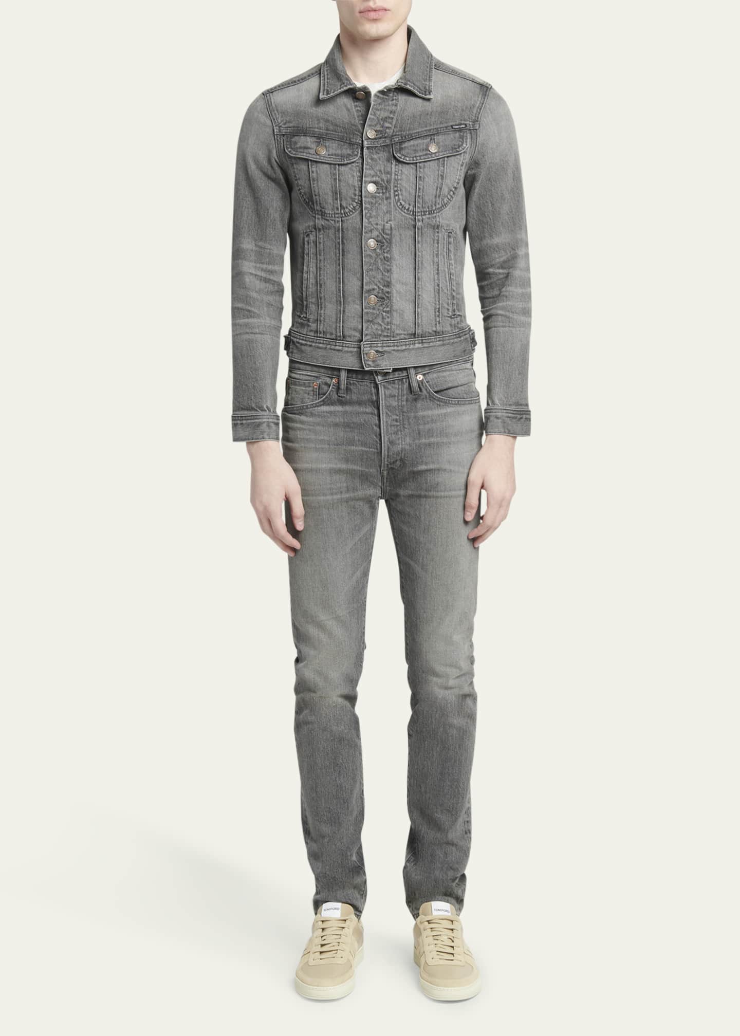 TOM FORD Men s Denim Trucker Jacket