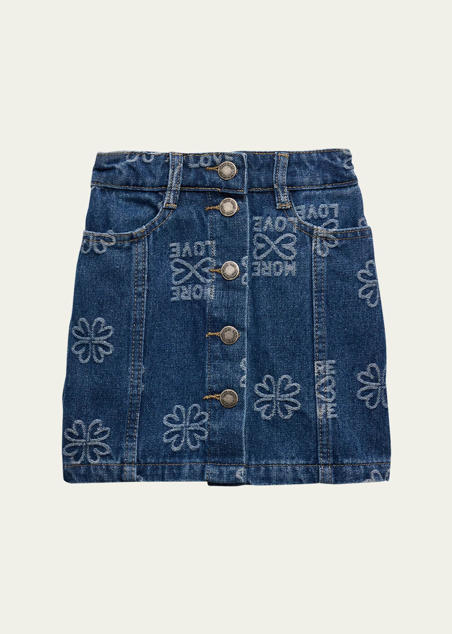 Denim skirt size 5/6 cheap