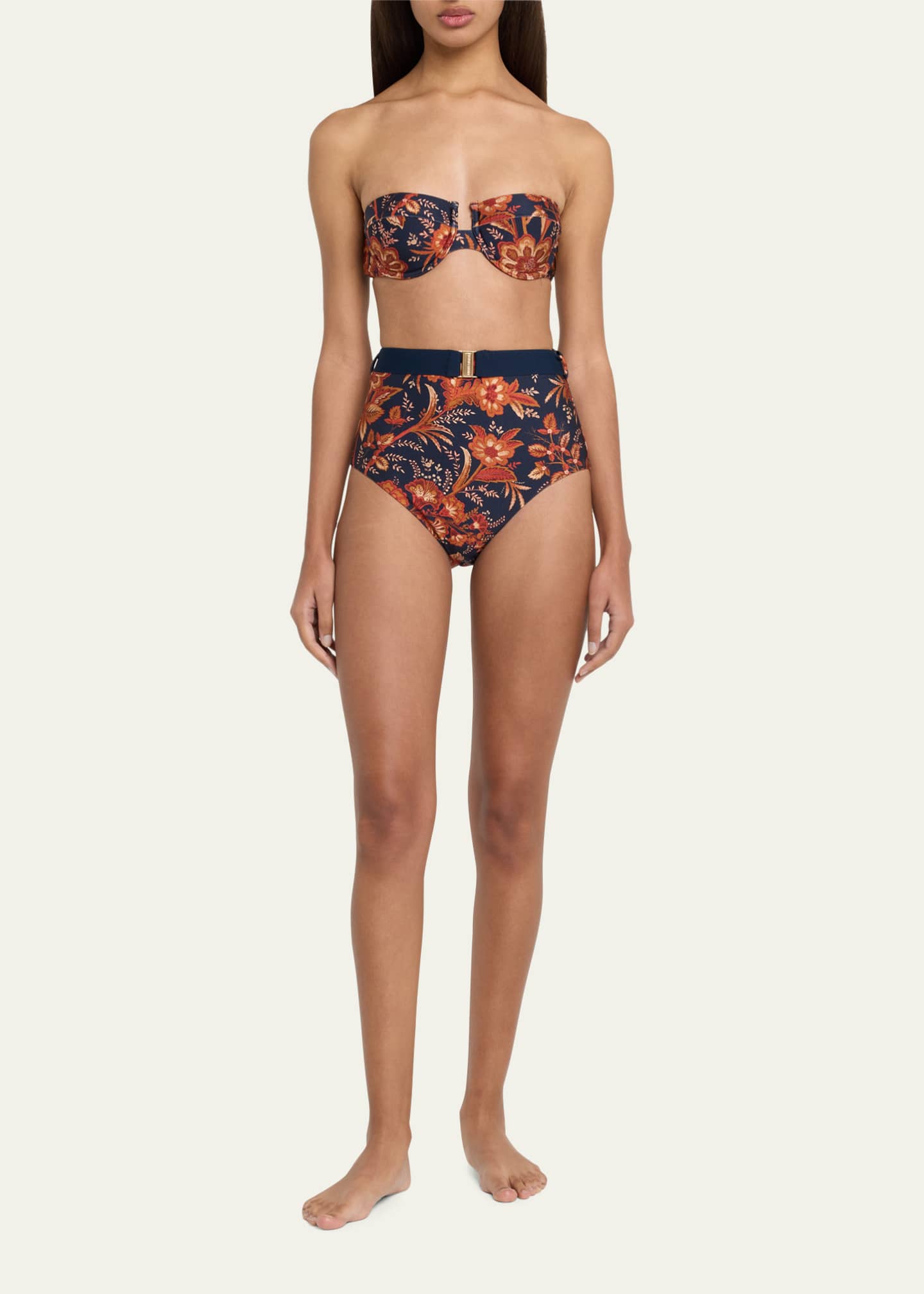 Zimmermann high discount waisted bikini