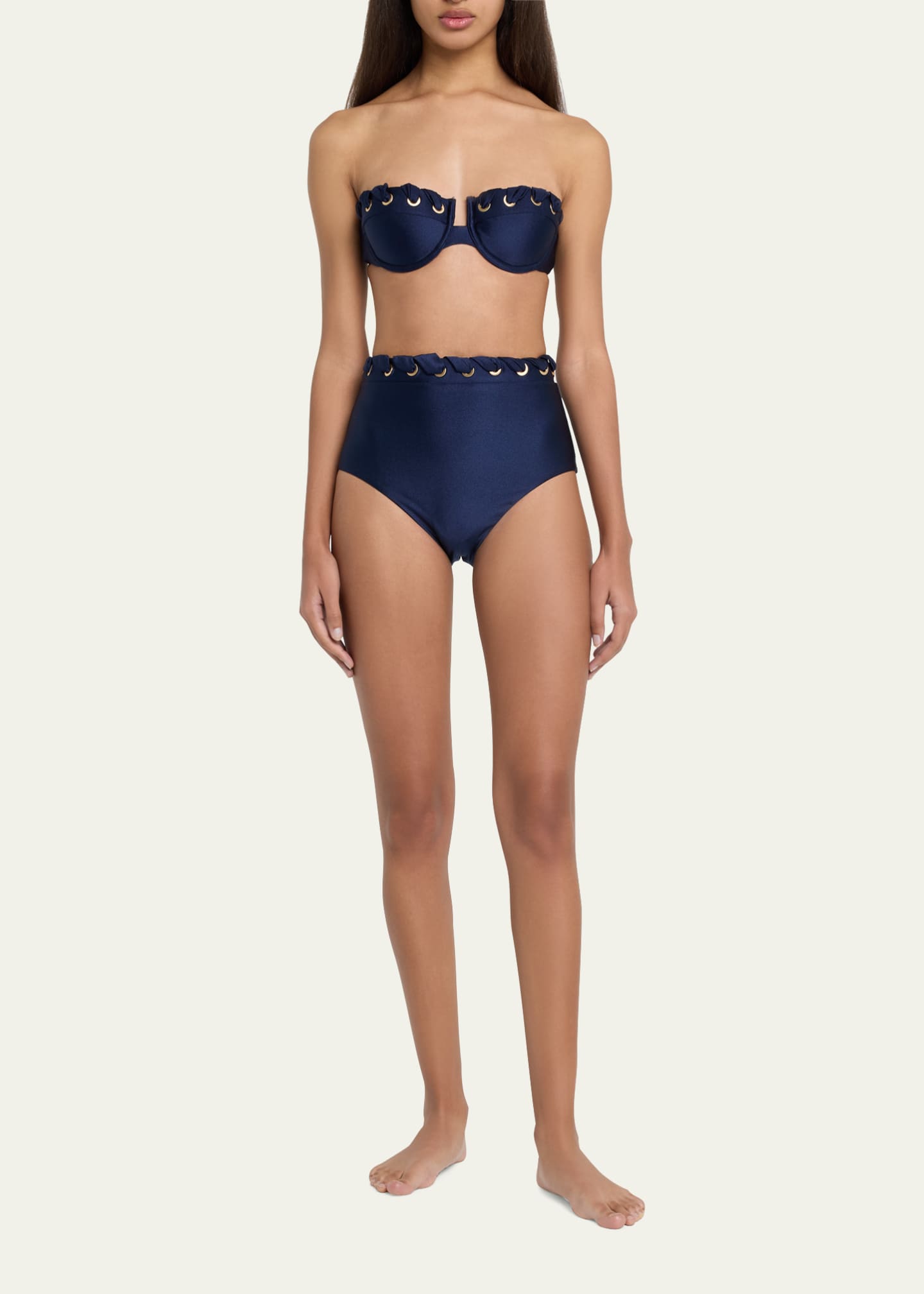 Zimmermann high discount waisted bikini