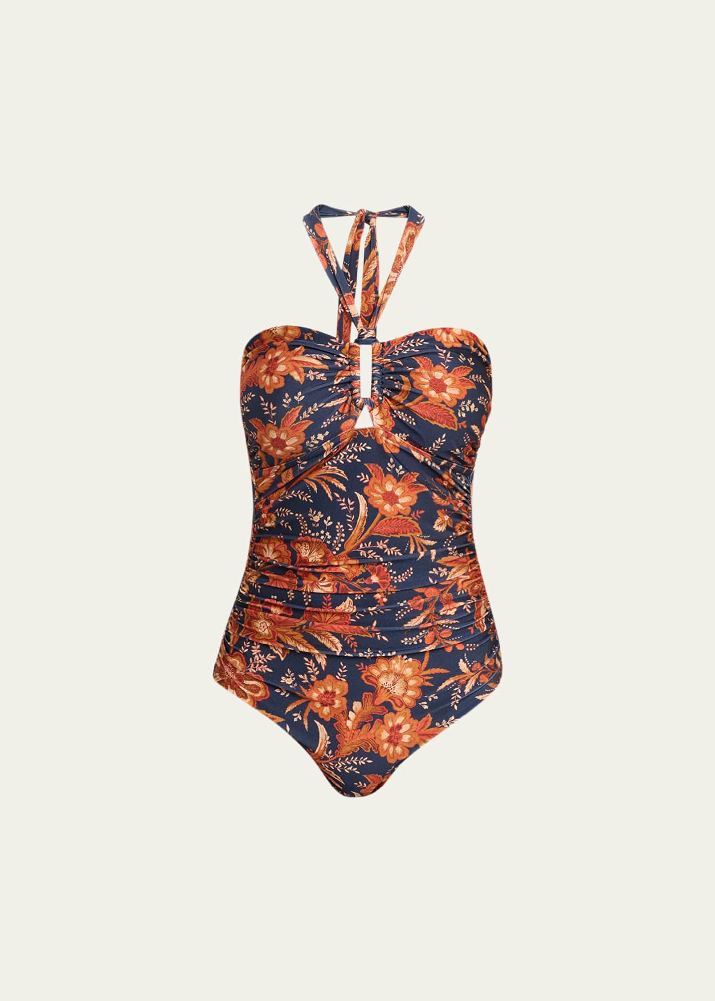 Zimmermann Junie Floral One Piece Swimsuit Bergdorf Goodman