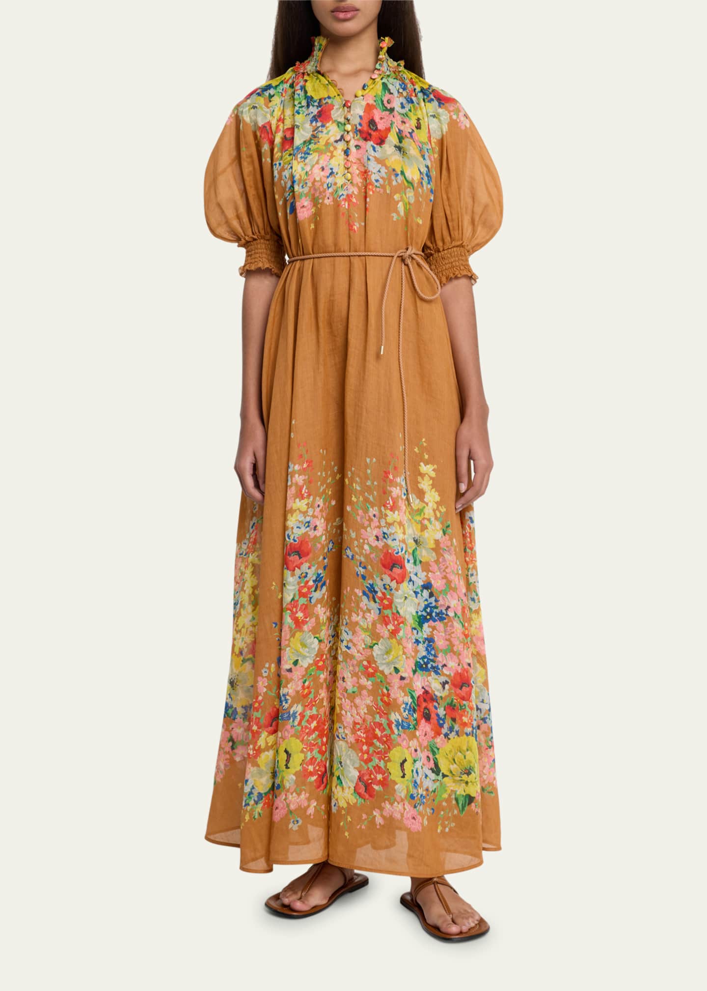 Zimmermann scarf swing dress clearance