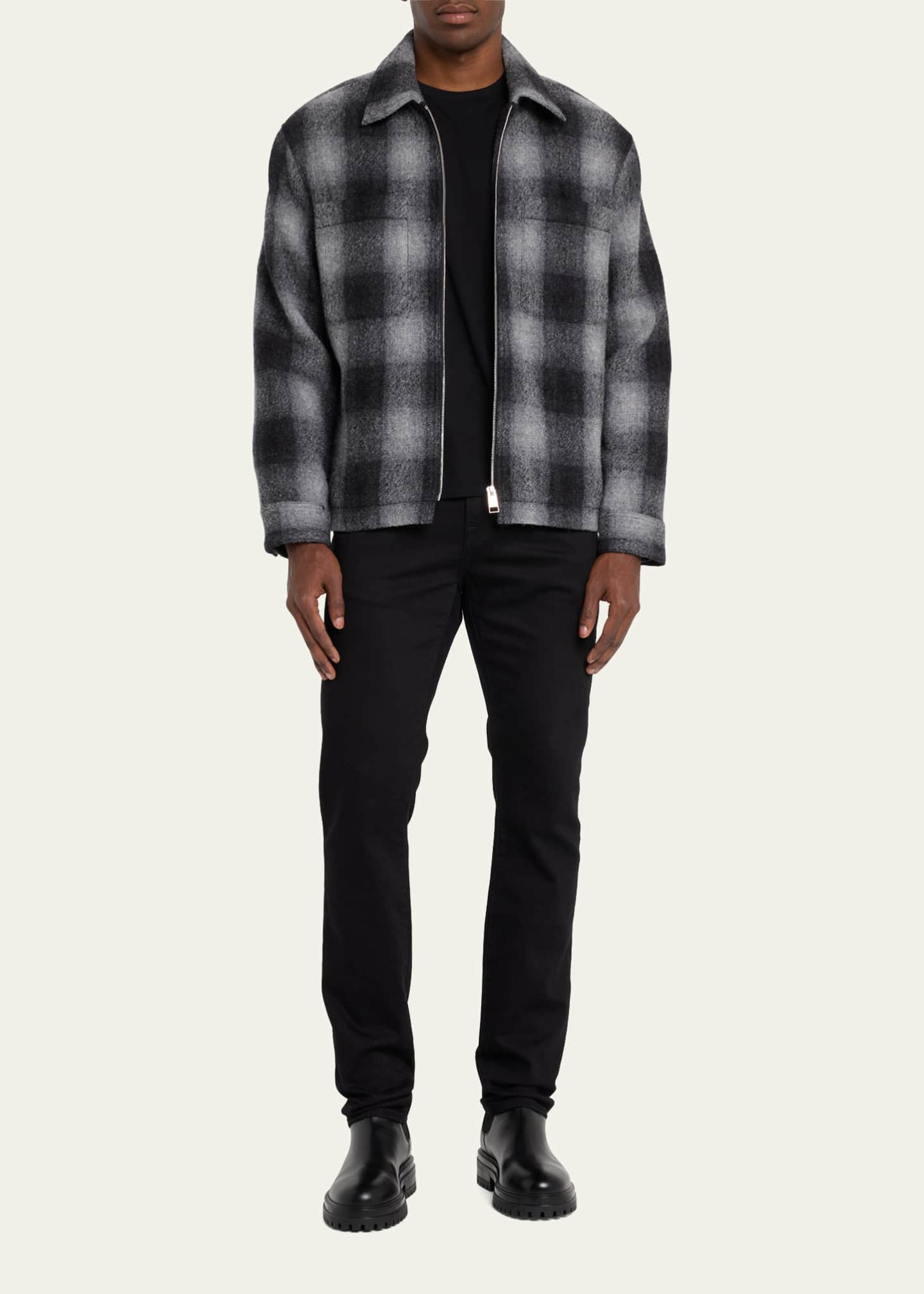Mens plaid overshirt deals