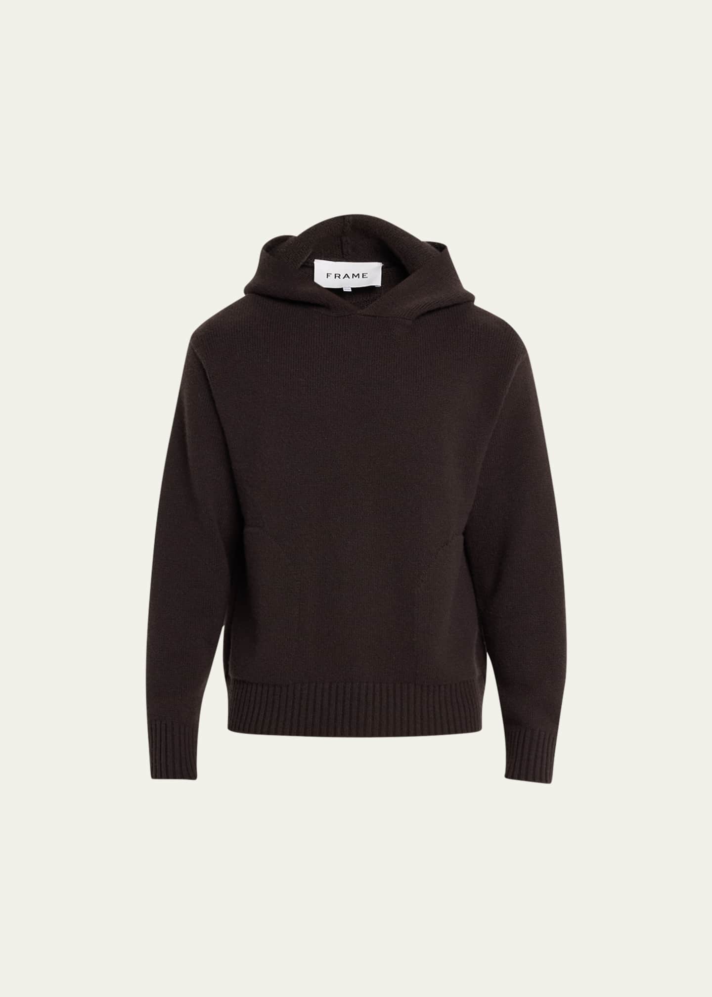 FRAME Men s Solid Cashmere Hoodie Bergdorf Goodman